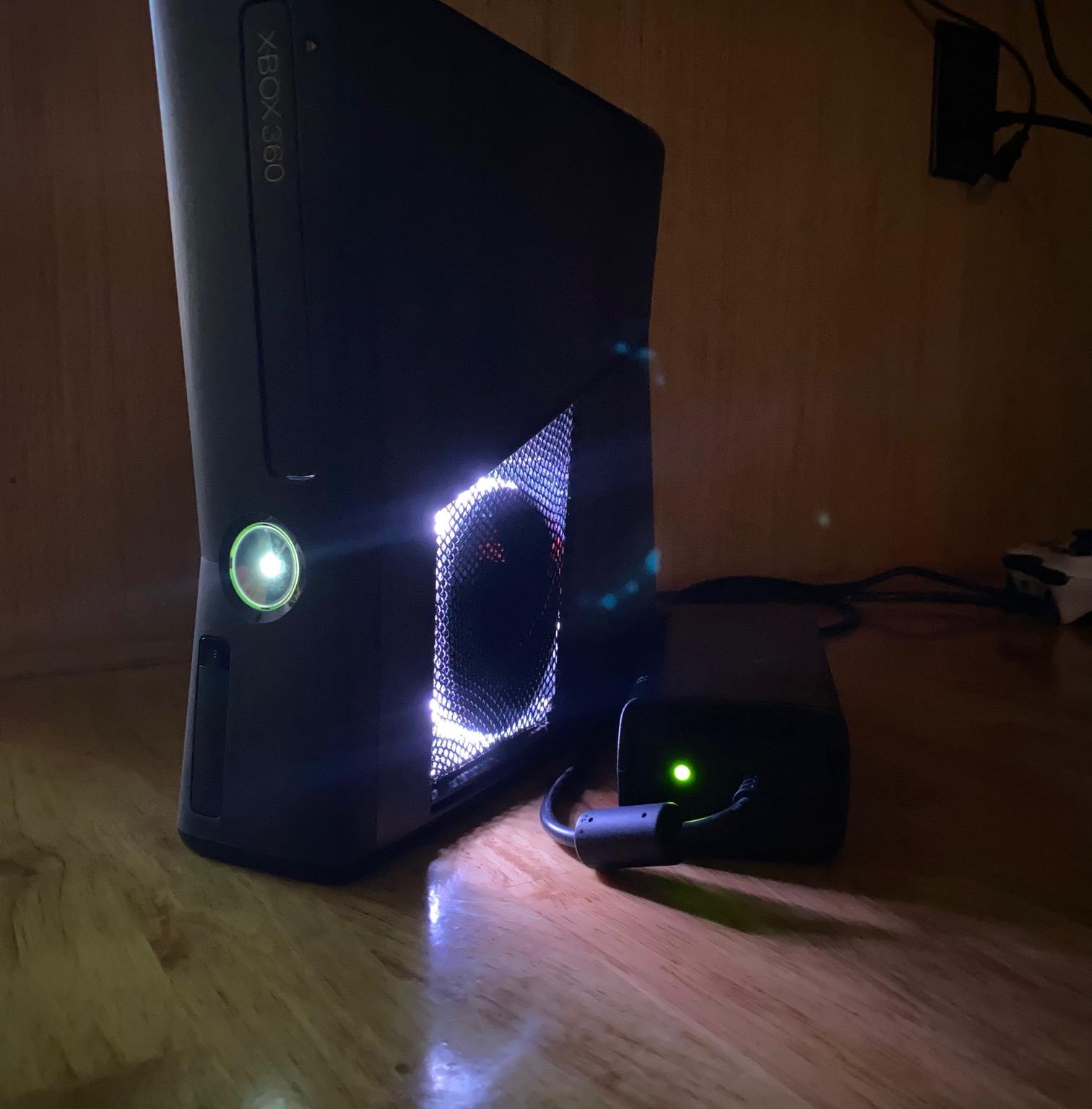 RGH 3 Xbox 360 slim | CASE MOD | 500 GB | Custom LEDs