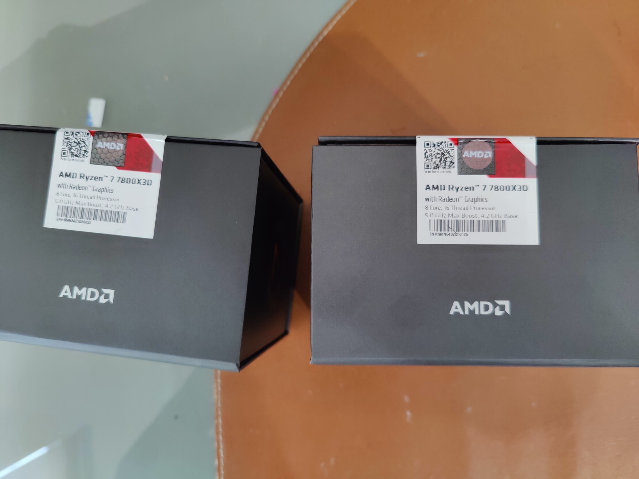 BNIB AMD 7800x3D lot of 2