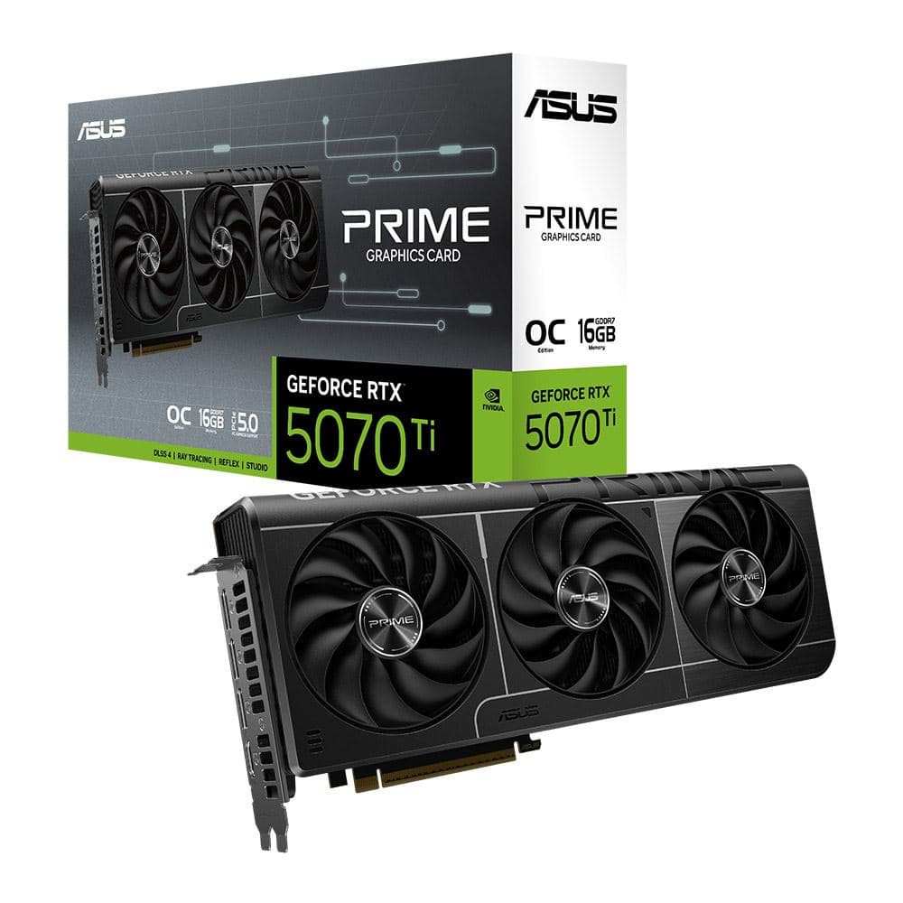🔥 NEW — ASUS NVIDIA GeForce RTX 5070Ti 16G Prime OC SFF Video Card 🔥