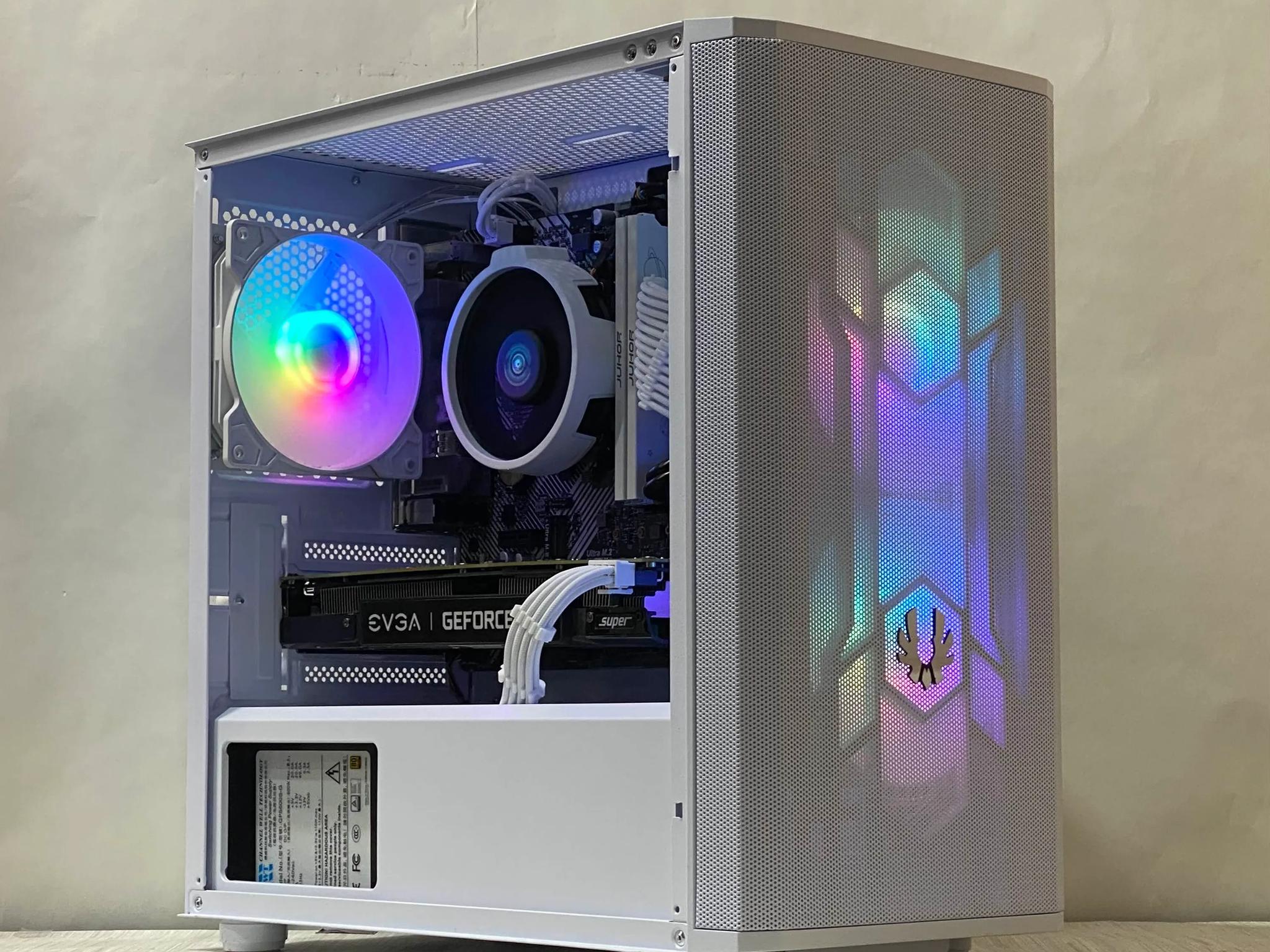 RTX 2060 Super, Ryzen 5 5600, 16GB DDR4, 512GB NVMe SSD, WiFi - Gaming PC