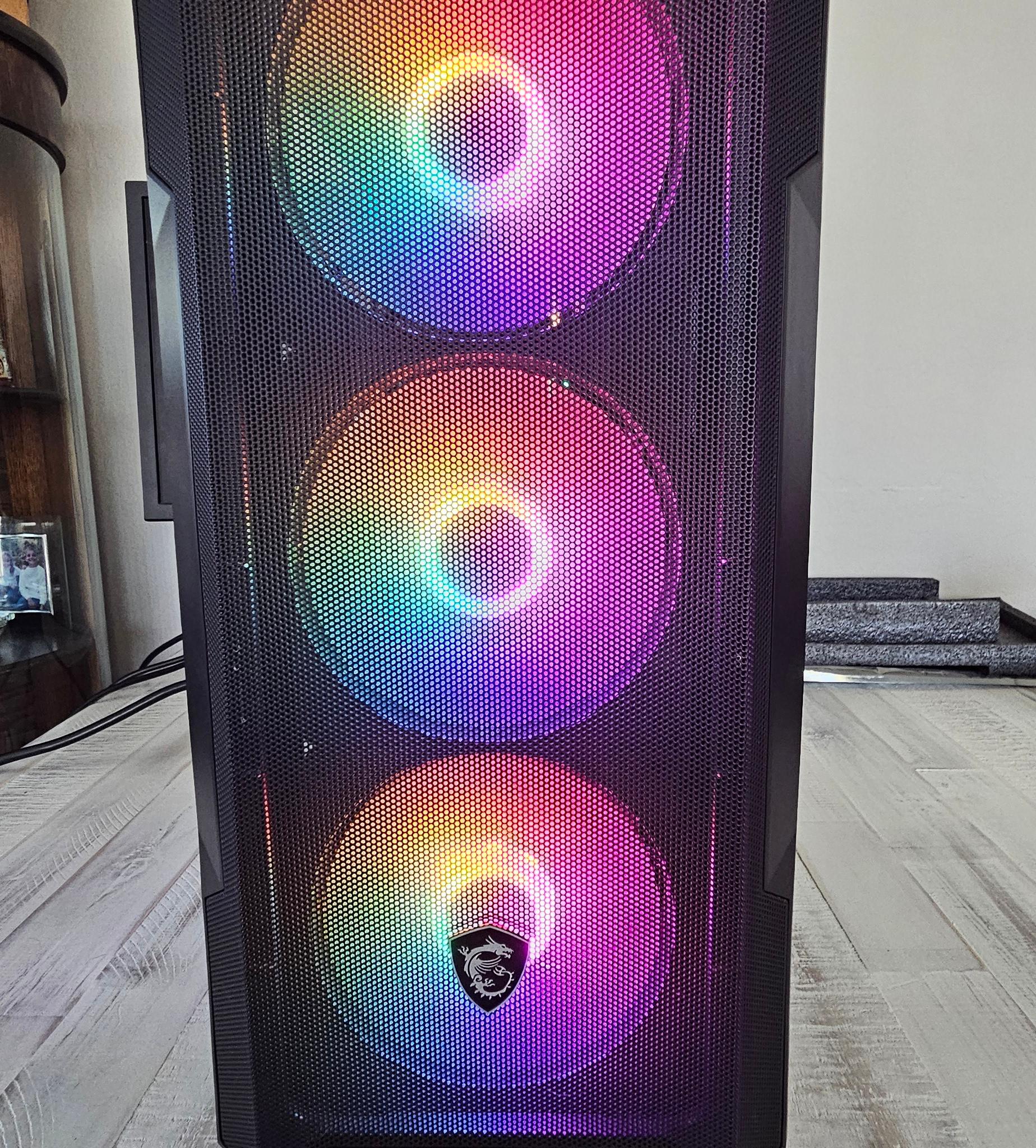 Radeon RX 5700 XT Custom Gaming PC - Ryzen 5 5600G, 16GB RAM, 512GB NVMe
