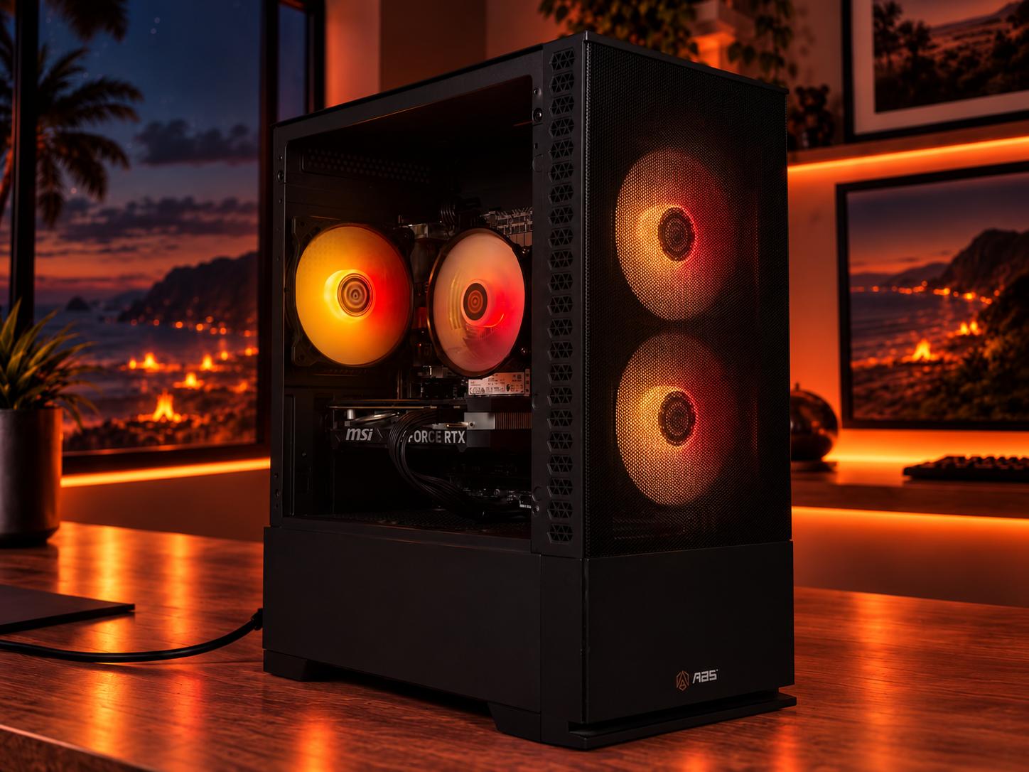 🔥HEATWAVE Gaming PC | RTX 4060 | I5-13400F | 32GB RAM | 1TB NVME | WIFI + BT | FREE SHIPPING