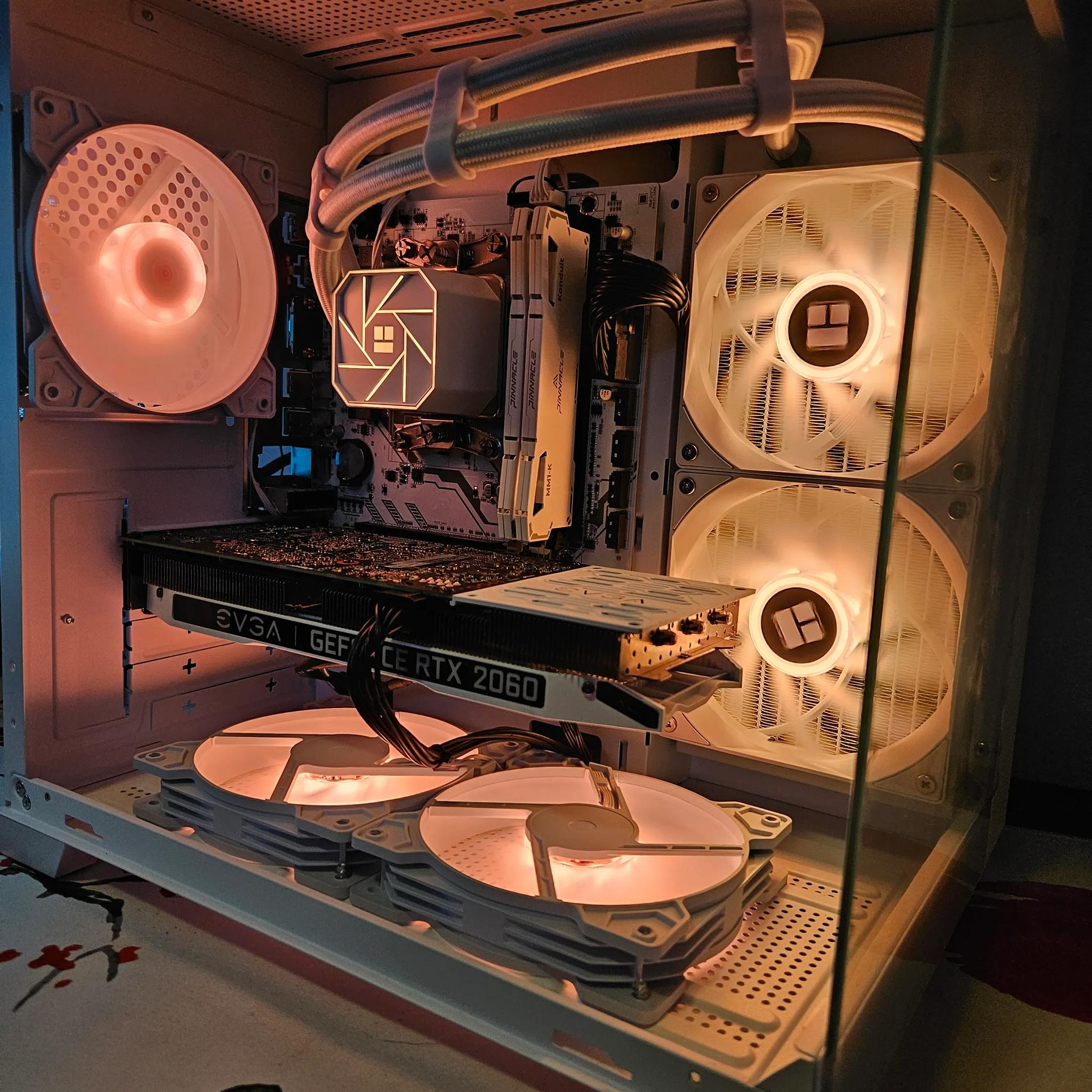 Arctic Rig Liquid cooled Ryzen 5 / 16GB DDR4/ 1TB SSD / RTX 2060