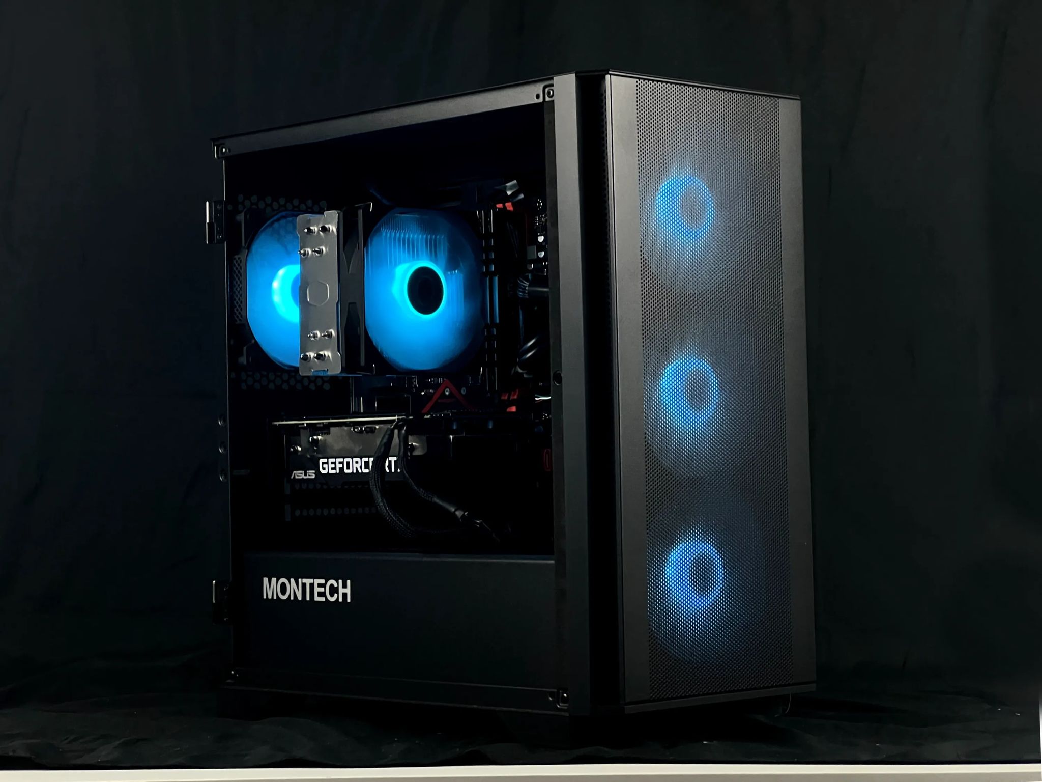 Budget RTX Gaming PC - 3050 8GB, Ryzen 5 3600, 16GB DDR4, 500GB SSD, RGB + WiFi