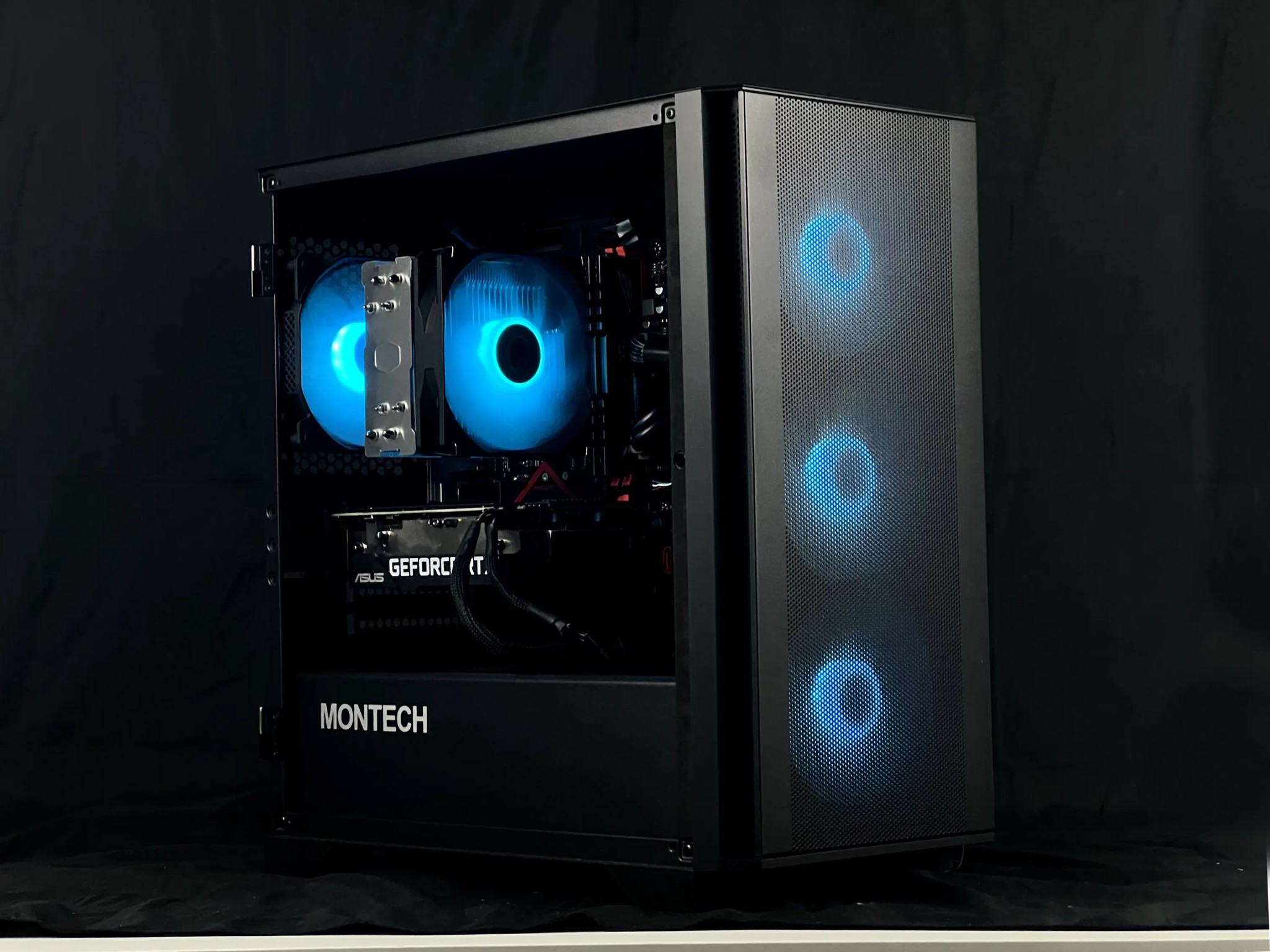 Budget RTX Gaming PC - 3050 8GB, Ryzen 5 3600, 16GB DDR4, 500GB SSD, RGB + WiFi