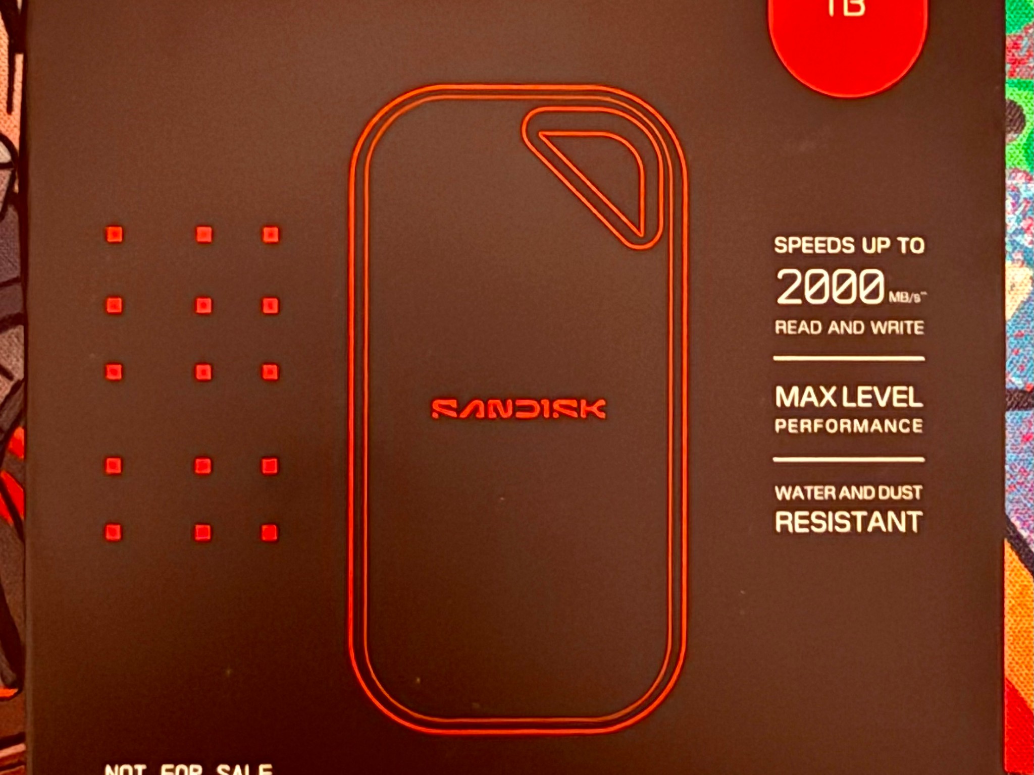 Sandisk Extreme PRO Portable SSD 1TB Drive