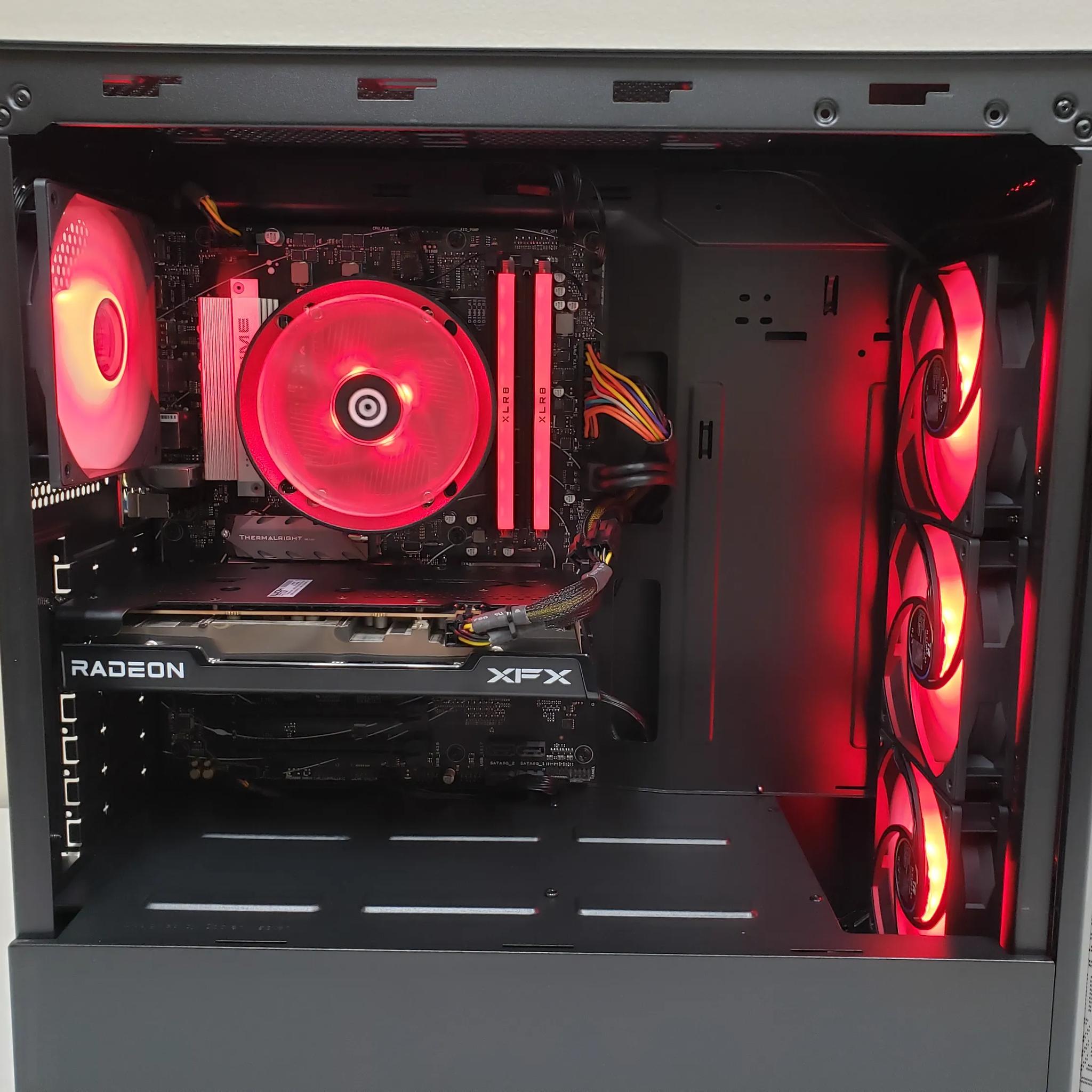 PC on Sale! Ryzen 5 7600, RX 7600, 32GB-DDR5 6000, 1TB SSD NVMe, 500W PSU