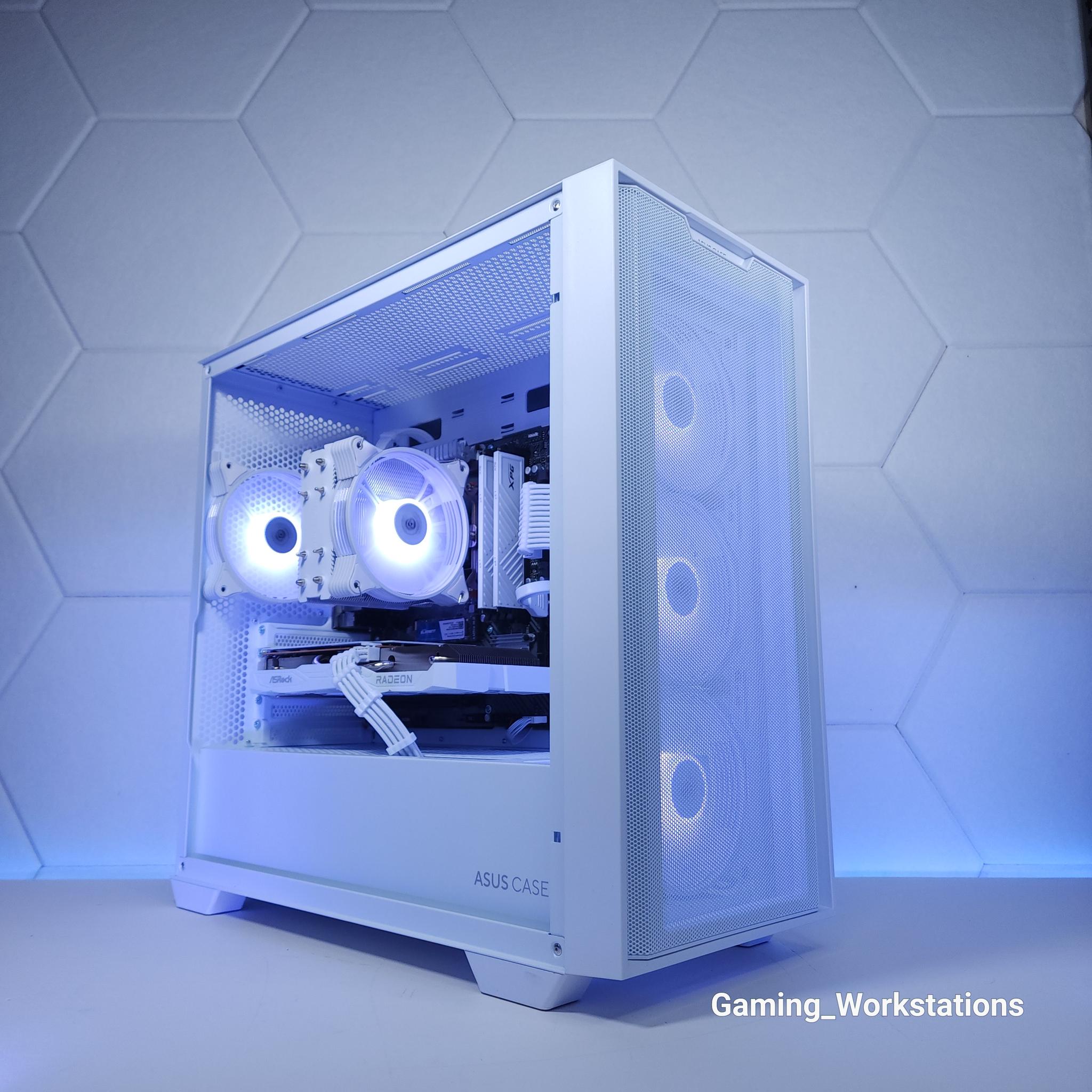 🤍🤍1080p Gaming | RX 6600 8GB | Ryzen 5 5500 | 32GB 3200MHz DDR4 | 1TB NVMe SSD Gen 3