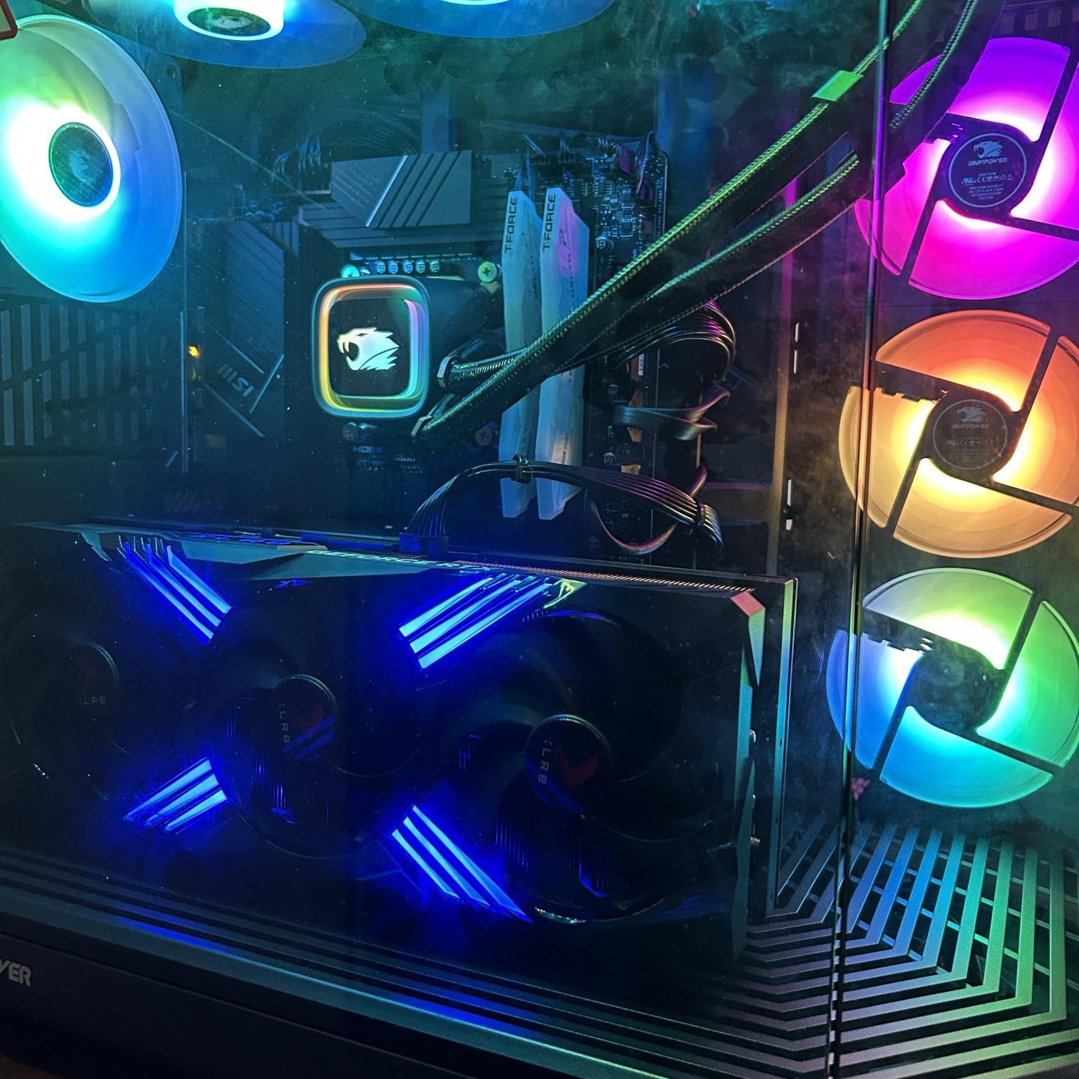 intel i9-14900kf MSI Z790 Geforce GTX4090 24GB  32g DDR5 6000MHZ 2tb M.2GEN4 NVME SSD 360AIO cooler