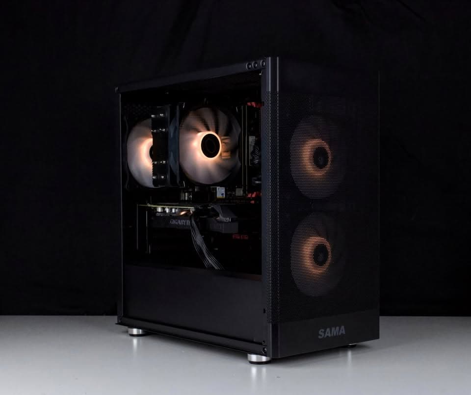 ⚫️🔴 Gaming PC – GTX 1660 TI, Ryzen 5 3500X, 16GB RAM, 512GB SSD - WiFi, BlueTooth 🔴⚫️