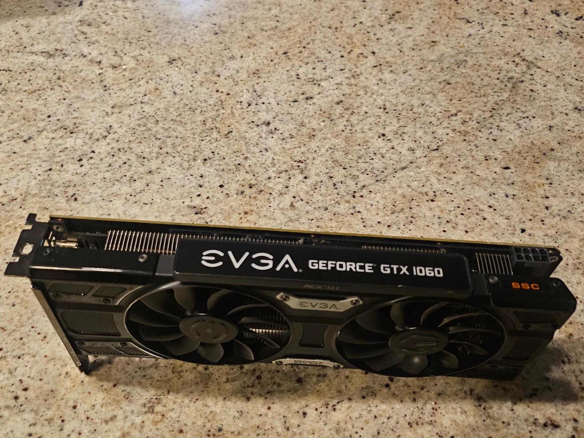 EVGA Nvidia GeForce GTX 1060 6GB + Original Box
