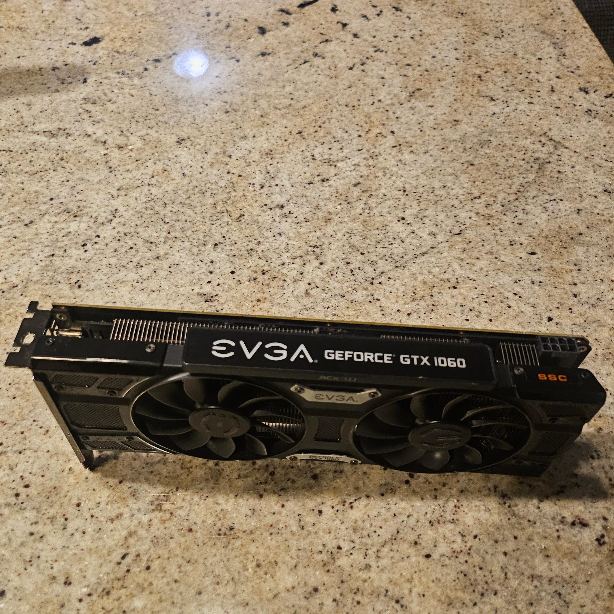 EVGA Nvidia GeForce GTX 1060 6GB + Original Box