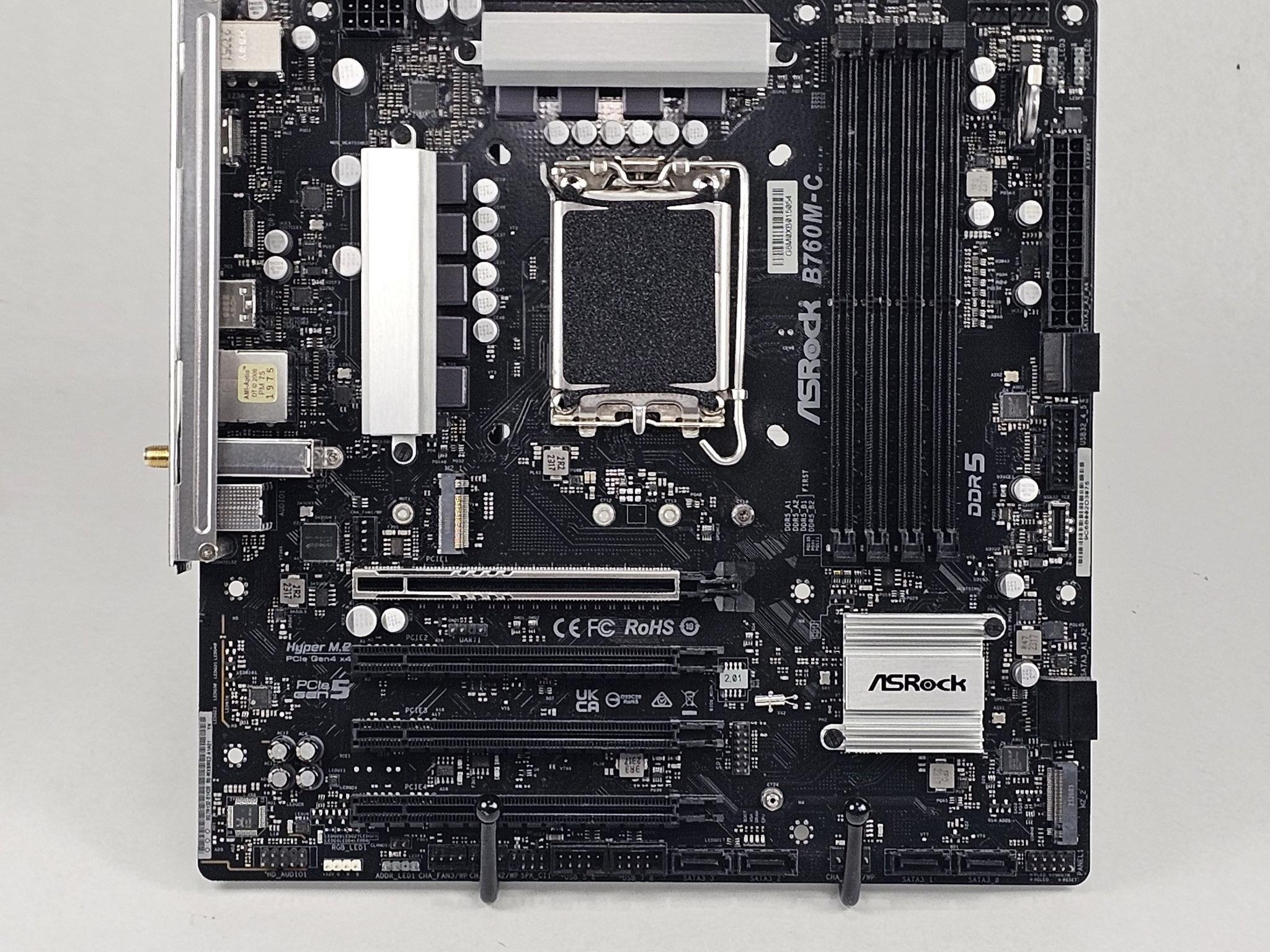 ASRock B760M-C LGA1700 DDR5 mATX Motherboard