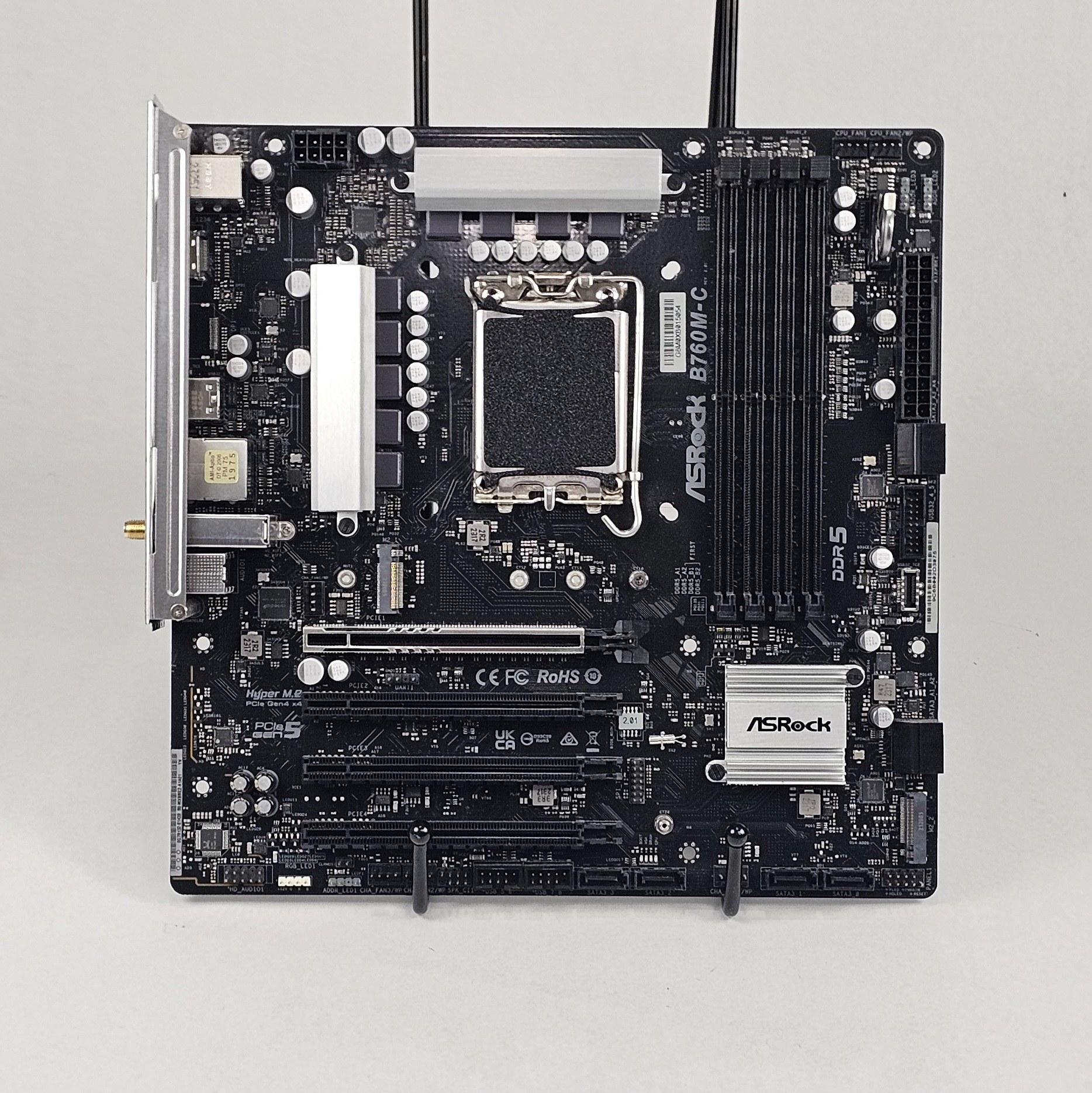 ASRock B760M-C LGA1700 DDR5 mATX Motherboard