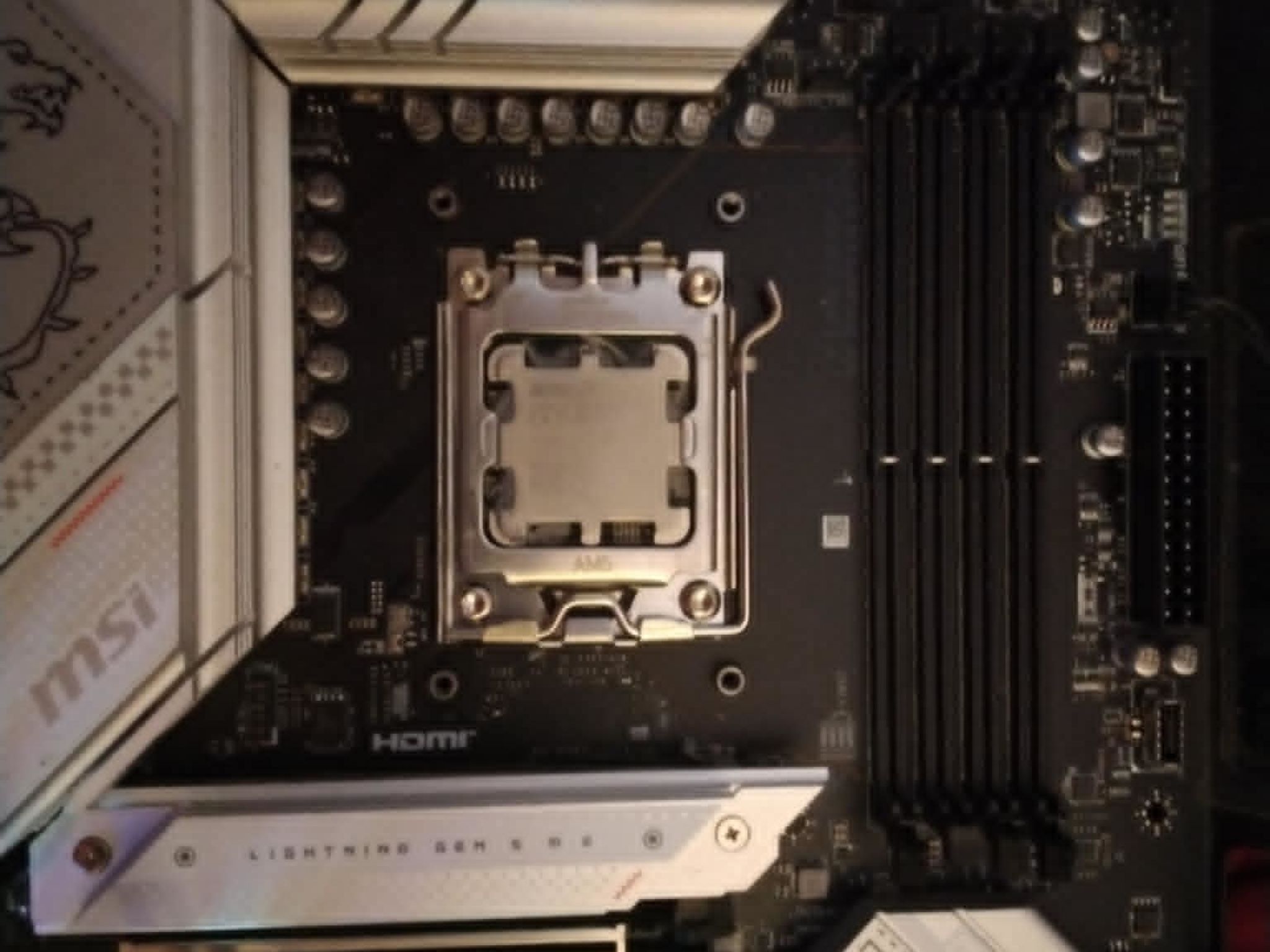 MSI MPG B650 Edge WiFi Gaming Motherboard (AMD Ryzen 9000/8000/7000 Series Processors, AM5