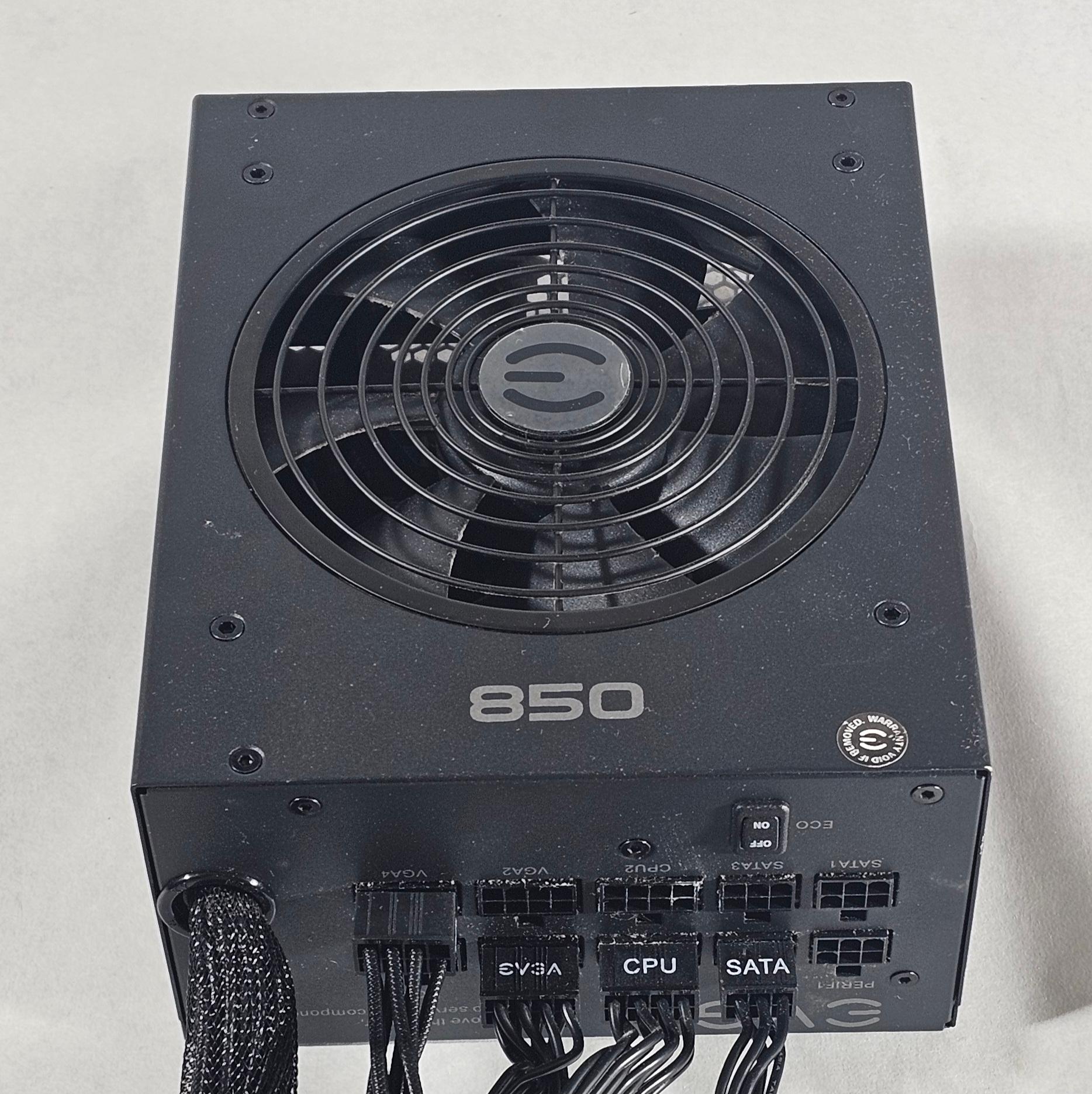 850 Watt PSU EVGA 850 GQ 80+ GOLD Power Supply
