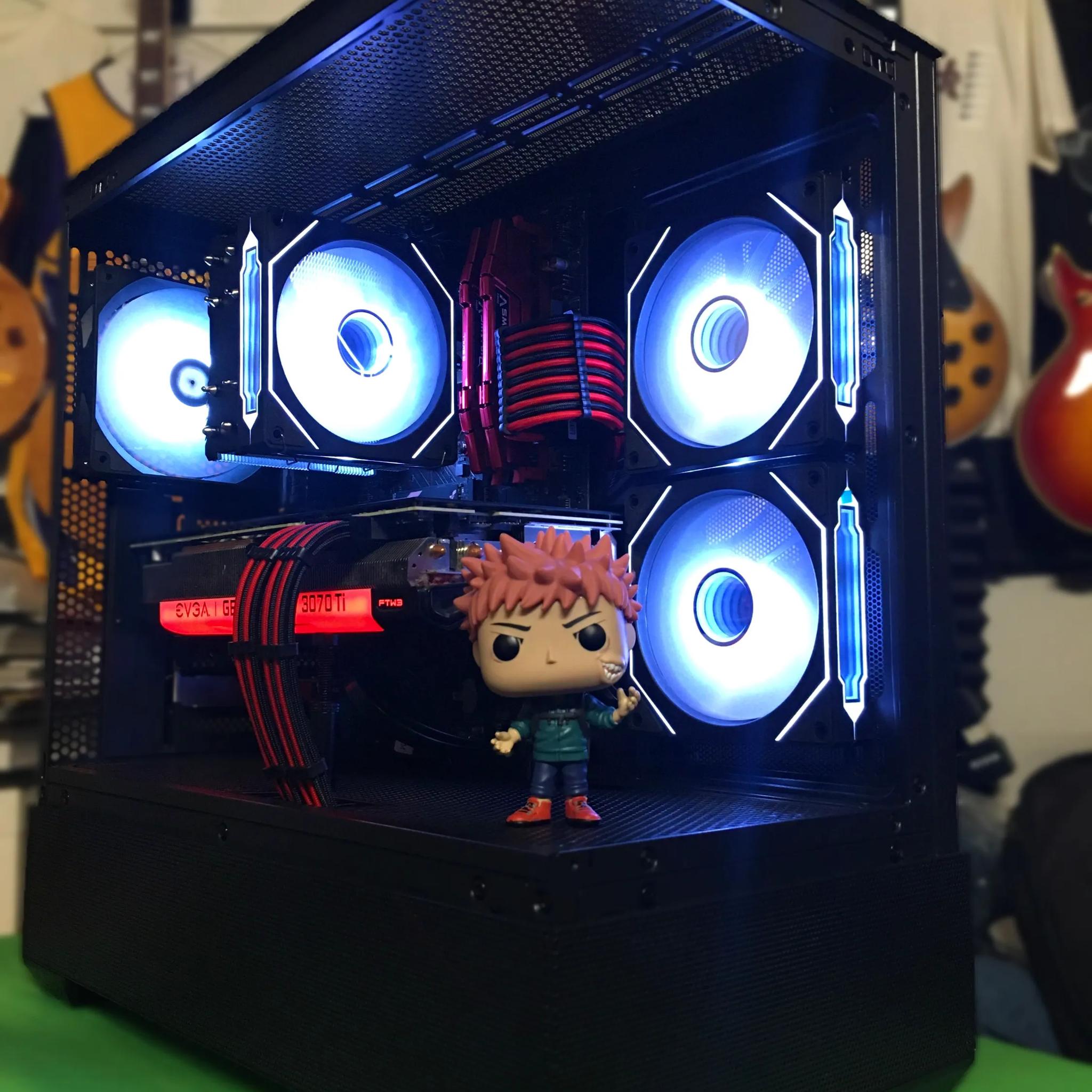 ⚫ 1440p Gaming🔴 🎮 | RTX 3070 TI | Ryzen 5 5600X | 32GB Ram | 1 TB SSD | Wi-Fi/Bluetooth