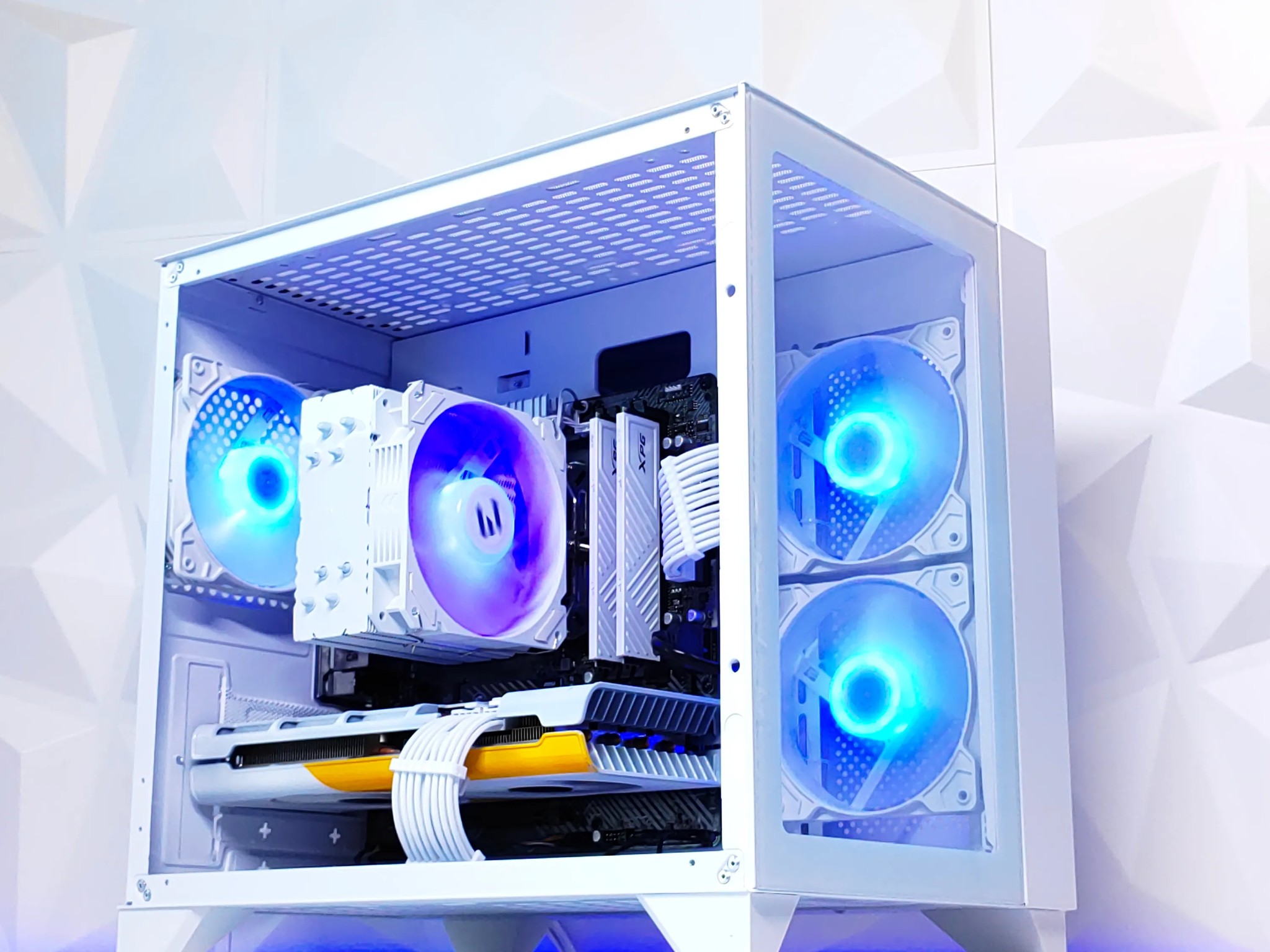 💥4️⃣➡💵1080P Gaming PC❄️Gaming PC❄️AMD RX 580 8GB❄️AMD Ryzen 5 2600 6 core❄️16GB DDR4❄️500GB NVME