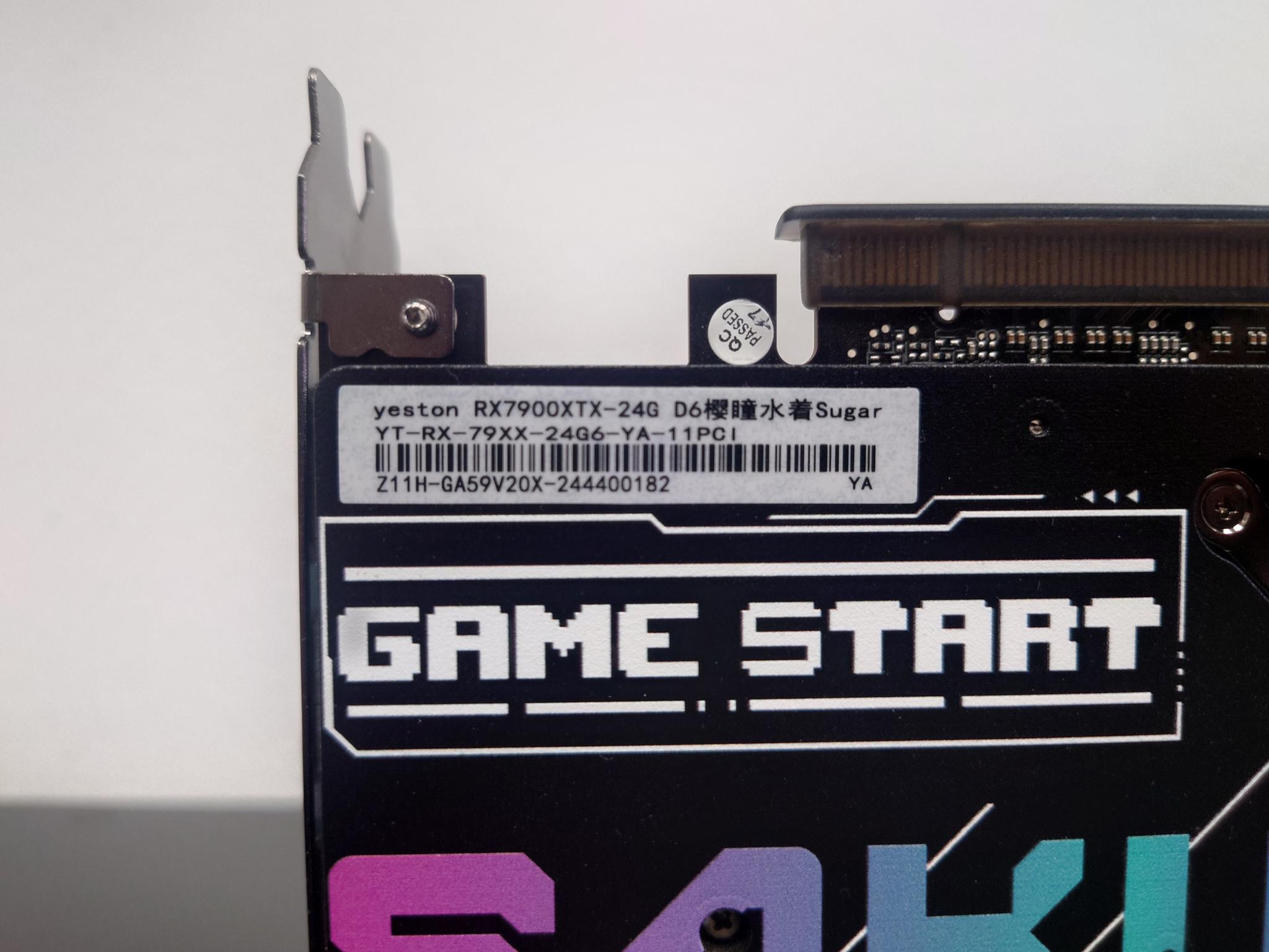 Yeston Sakura Sugar AMD Radeon RX 7900 XTX
