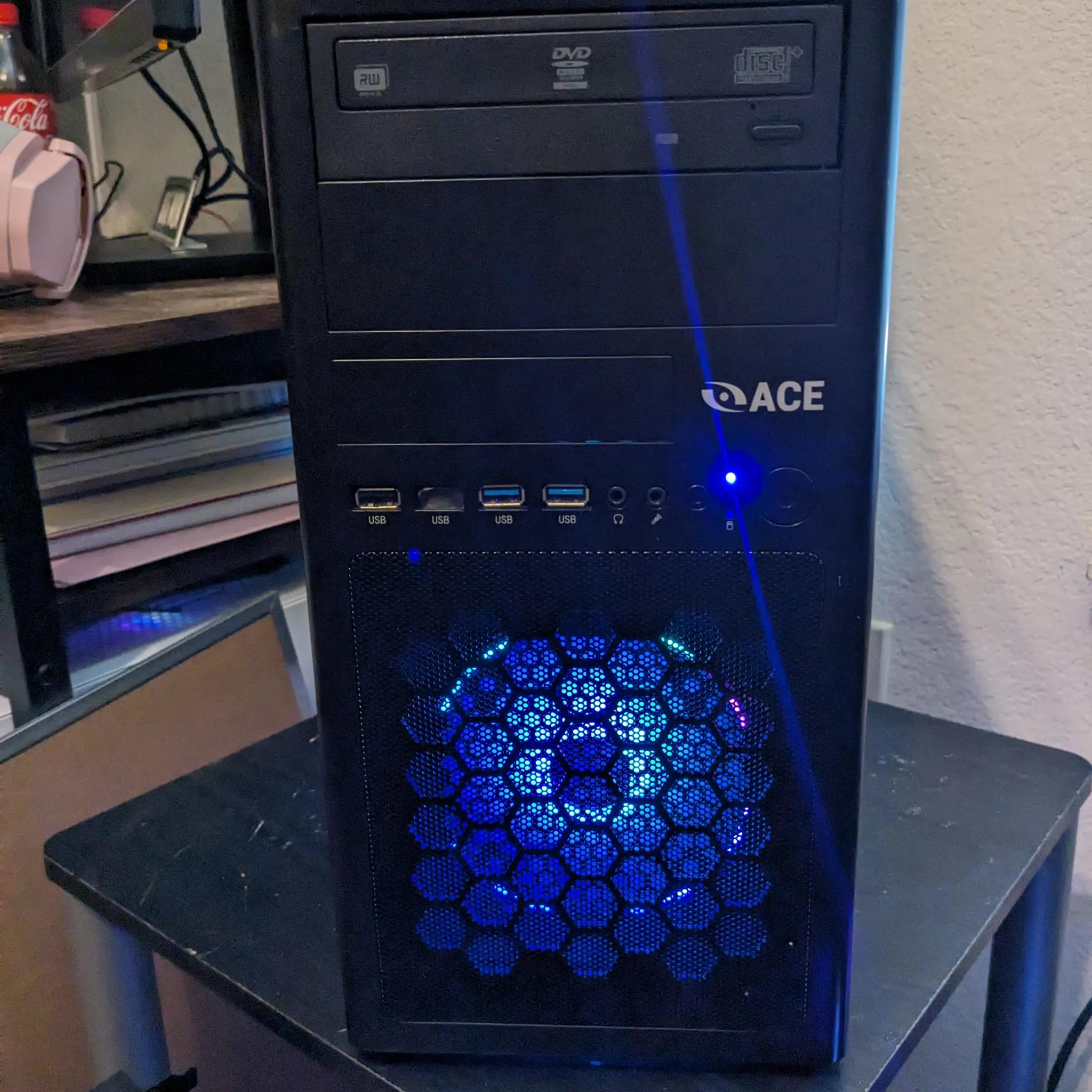 FREE SHIP|| Xeon 1220v2 (same as i5-3450), 16GB RAM, GTX 960 4GB, 480GB SSD, Wifi, RGB, Win10