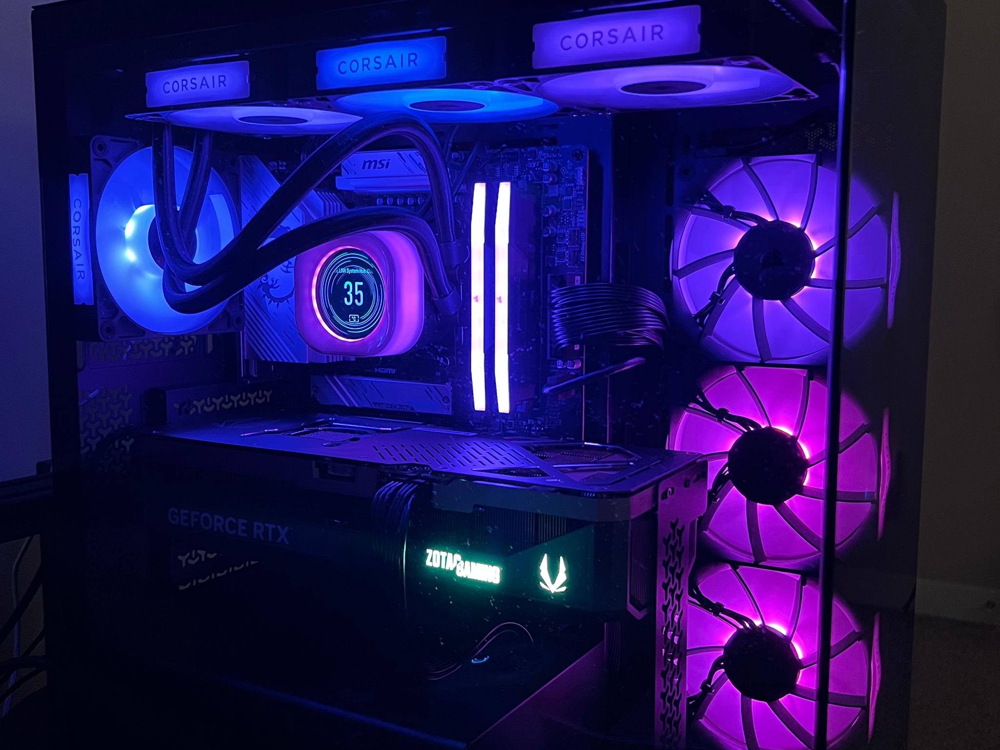 GeForce RTX 5090 Custom Gaming PC - Ryzen 7 9800X3D, 32GB RAM