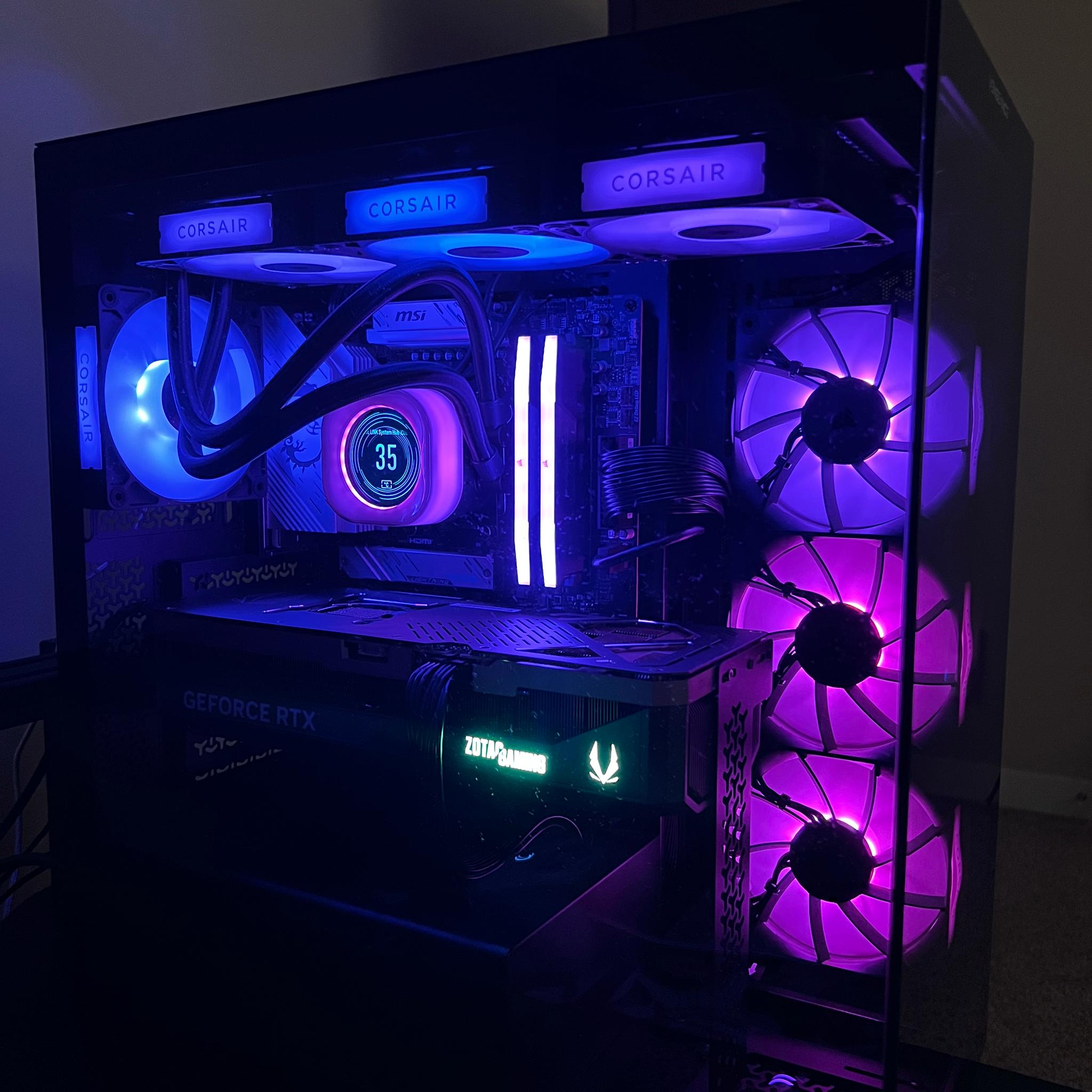 GeForce RTX 5090 Custom Gaming PC - Ryzen 7 9800X3D, 32GB RAM
