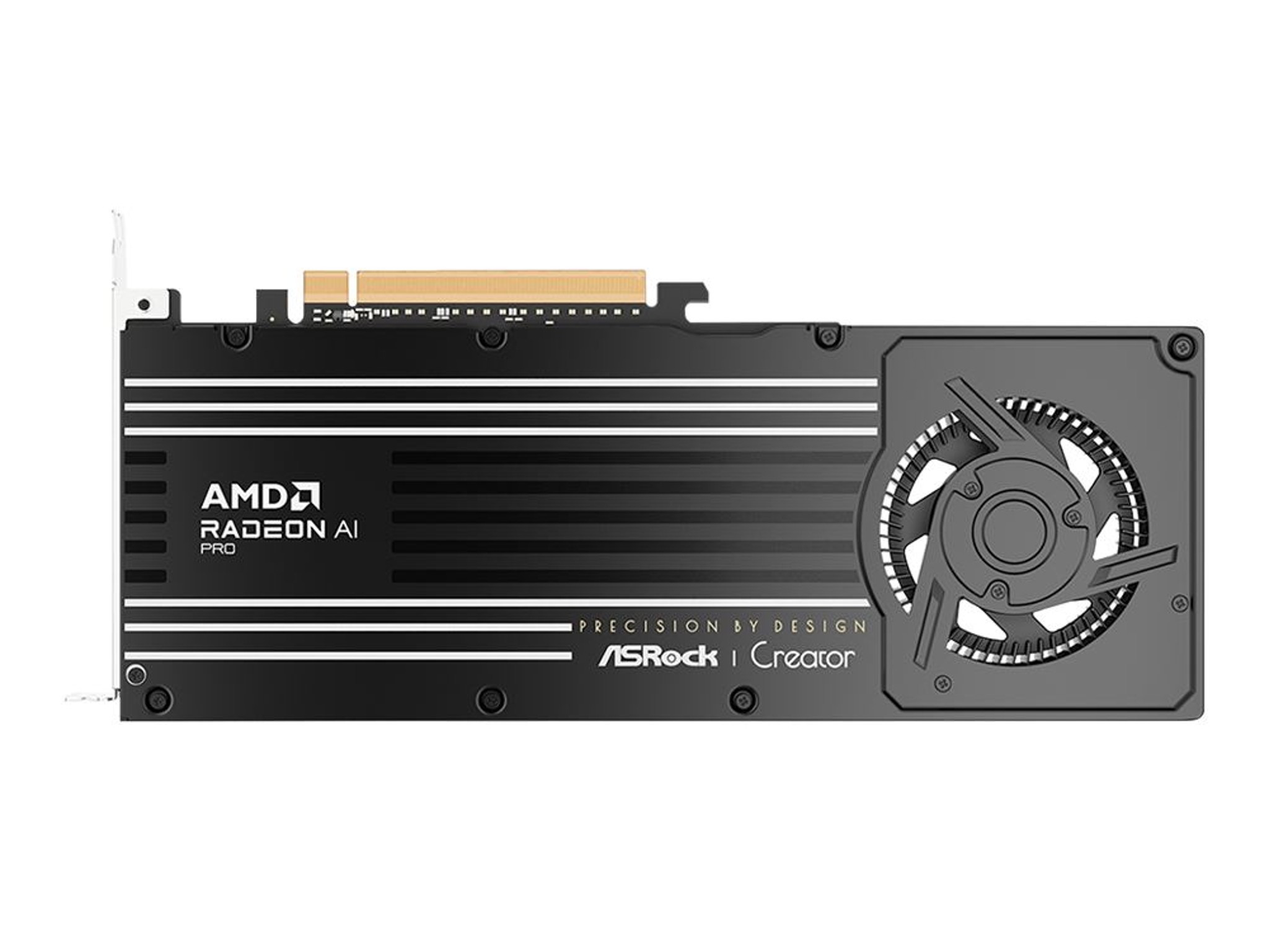 ASRock AMD Radeon AI PRO R9700 Creator 32GB GDDR6 PCIe 5.0 Graphics Card | 2 Year Warranty