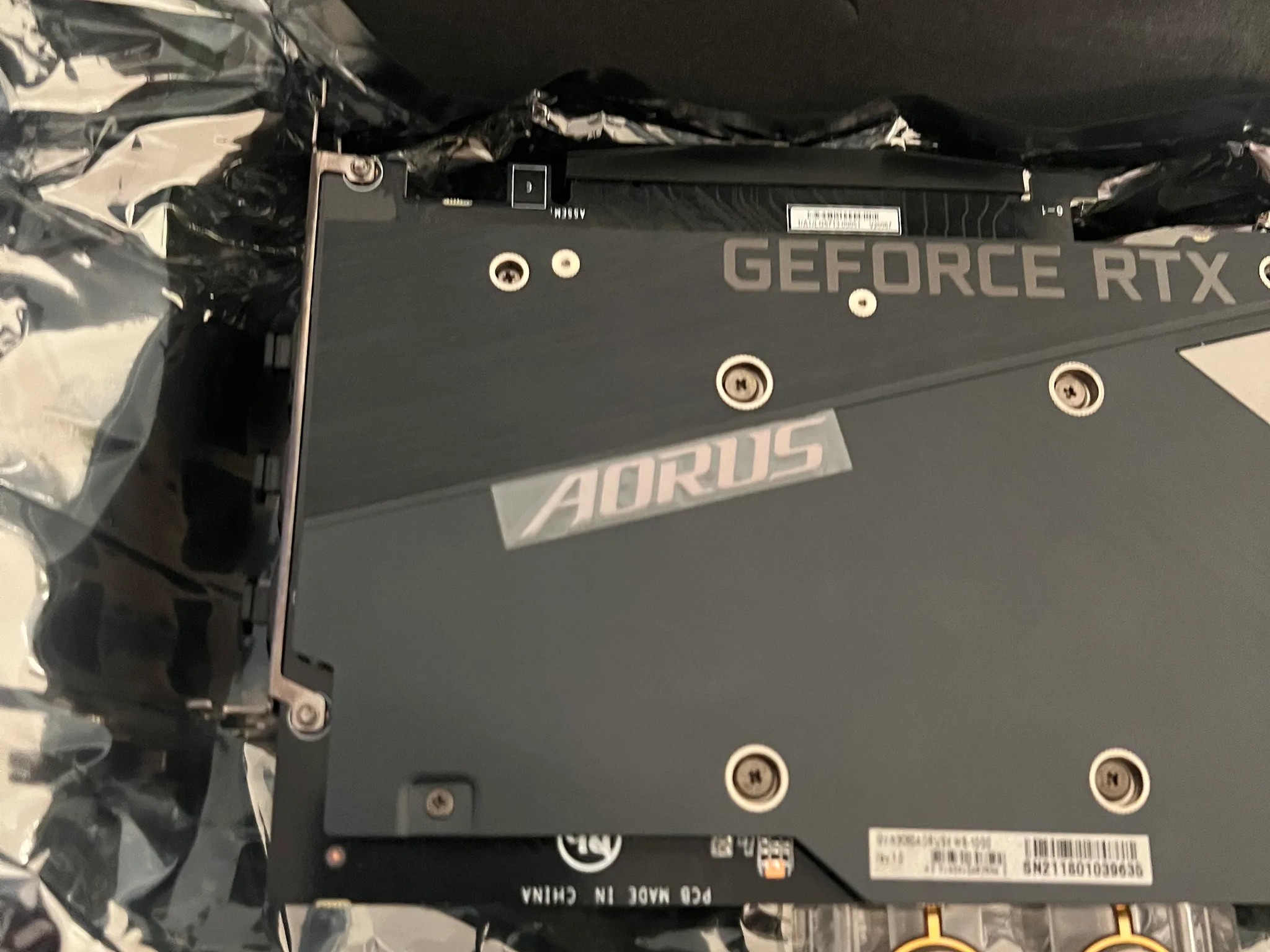 RTX3080 Aorus Extreme WaterForce *Requires custom loop* Rare Collectors GPU