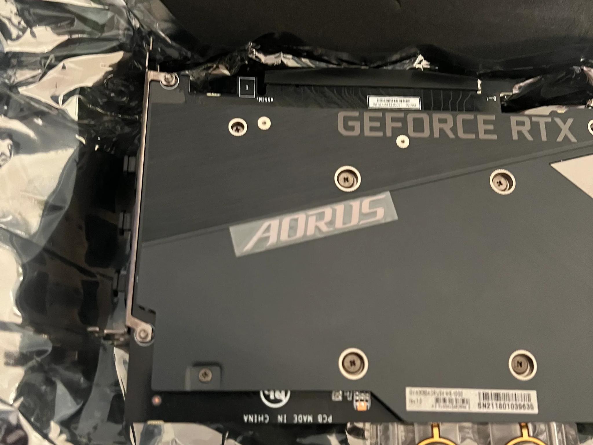 RTX3080 Aorus Extreme WaterForce *Requires custom loop* Rare Collectors GPU