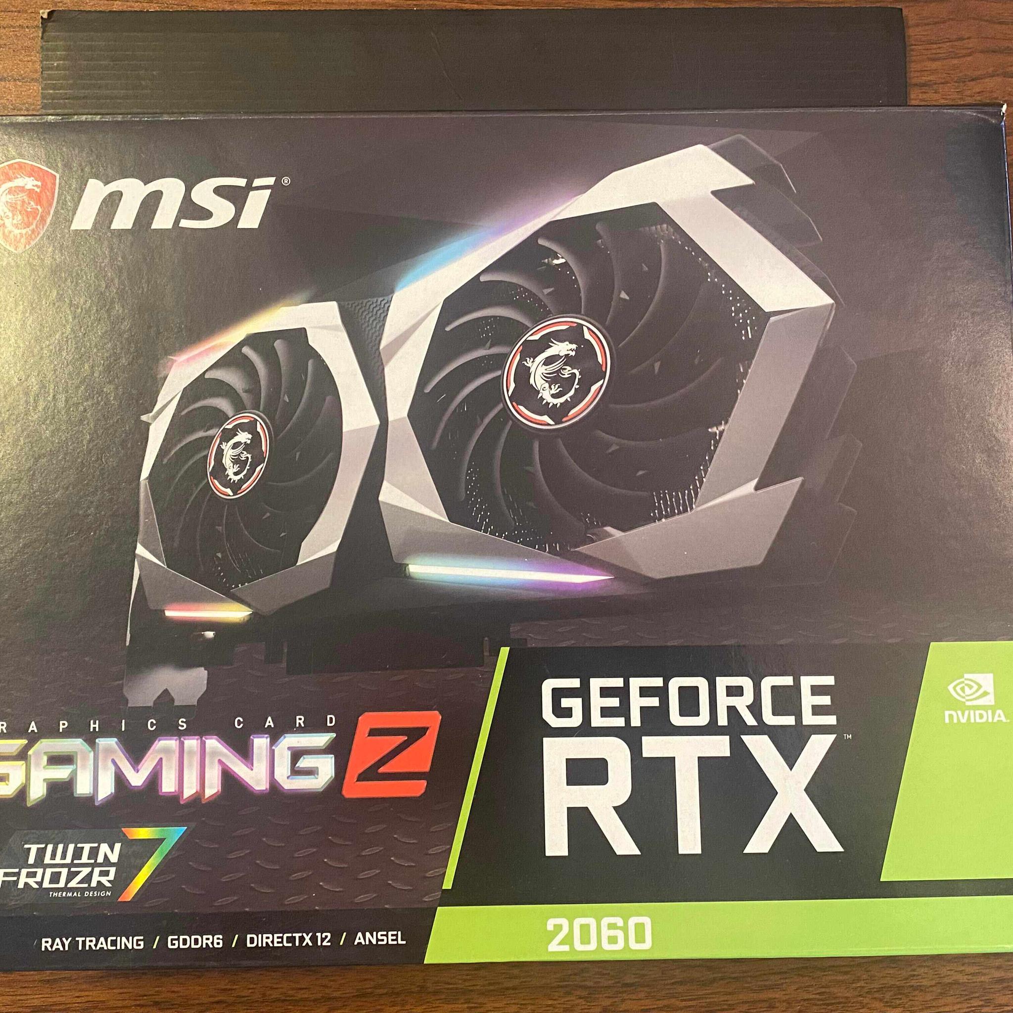 MSI RTX 2060 6GB Gaming Z Twin Frozr 7 RGB