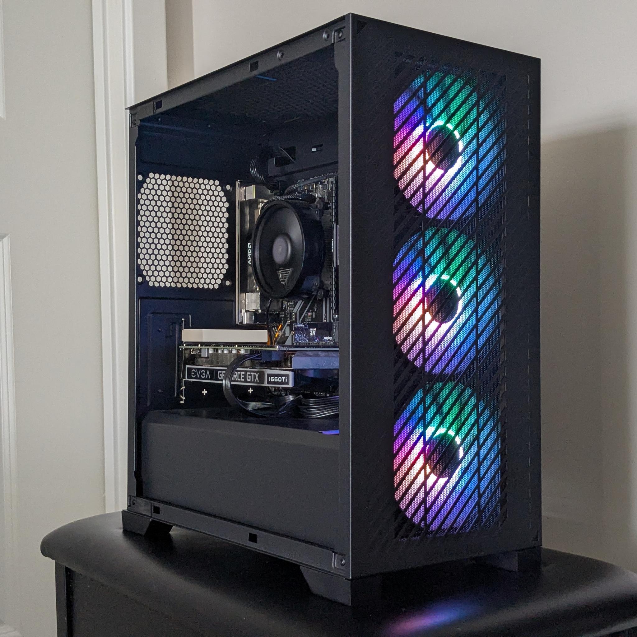 Heimdall 👁️⚔️| Nvidia GTX 1660 Ti | Ryzen 5 3600 | 512GB SSD | 16GB RAM | ARGB Gaming PC