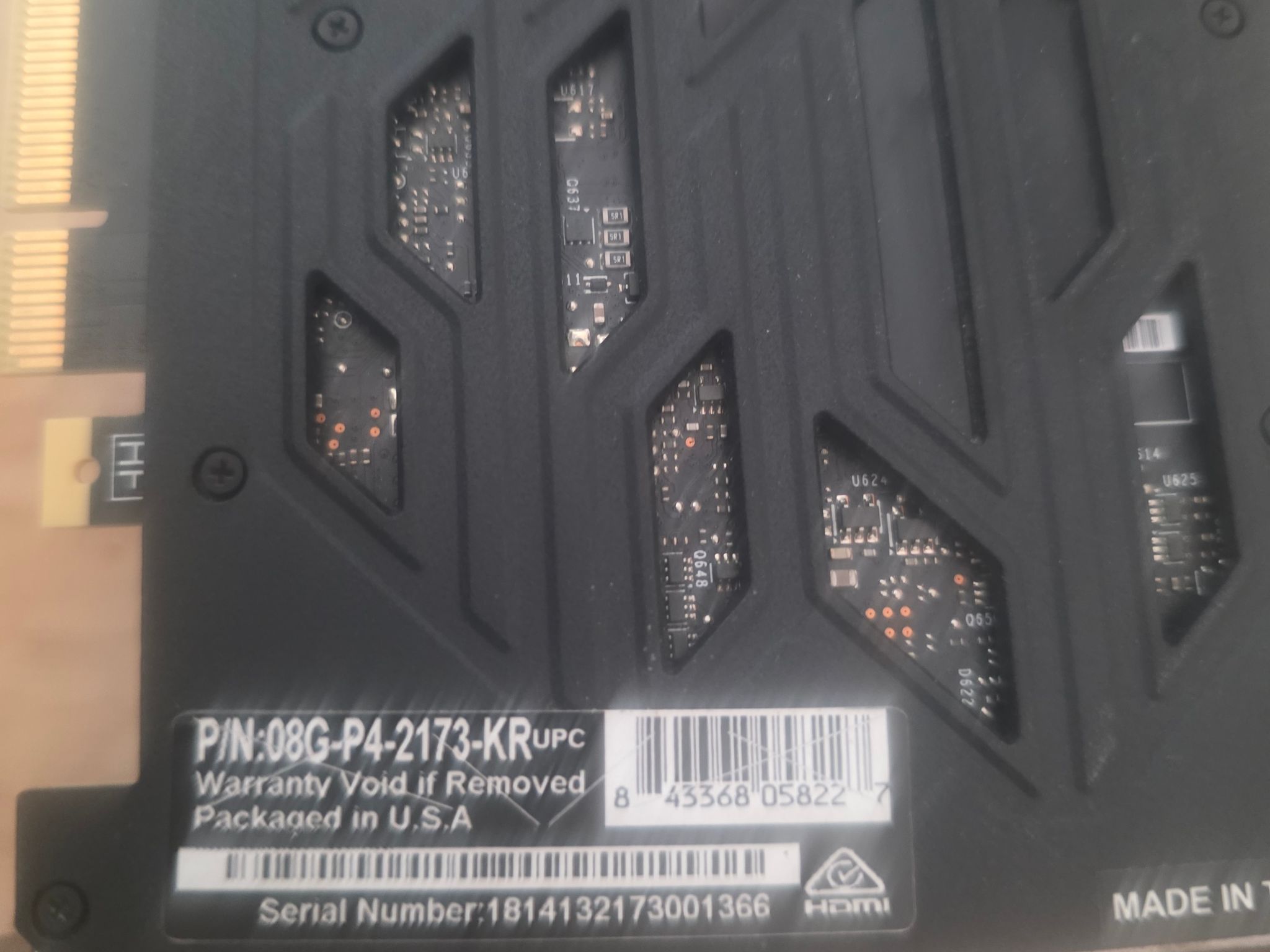 The EVGA GeForce RTX 2070 XC Ultra Gaming (08G-P4-2173-KR)