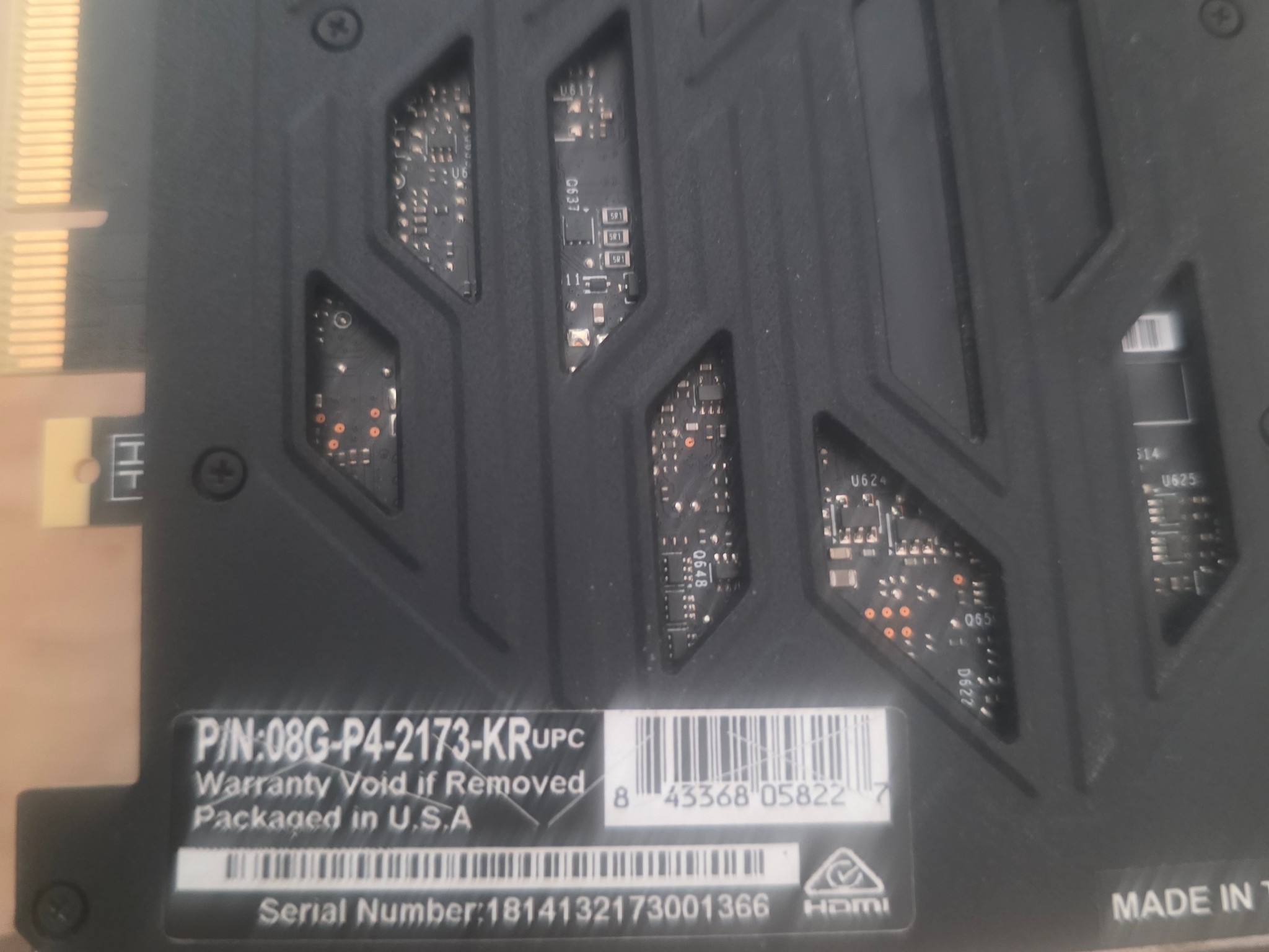 The EVGA GeForce RTX 2070 XC Ultra Gaming (08G-P4-2173-KR)