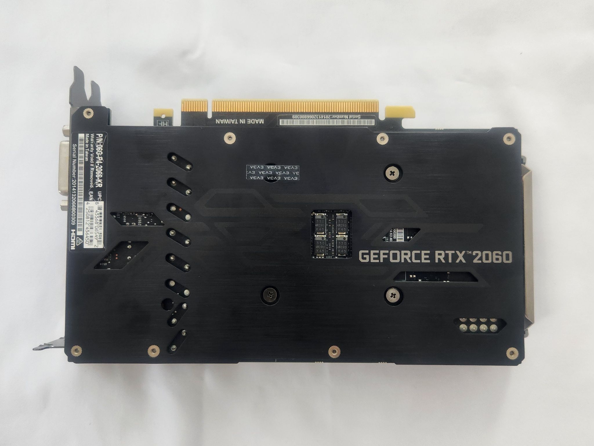 RTX 2060 6GB EVGA KO ULTRA GAMING GeForce Graphics Card