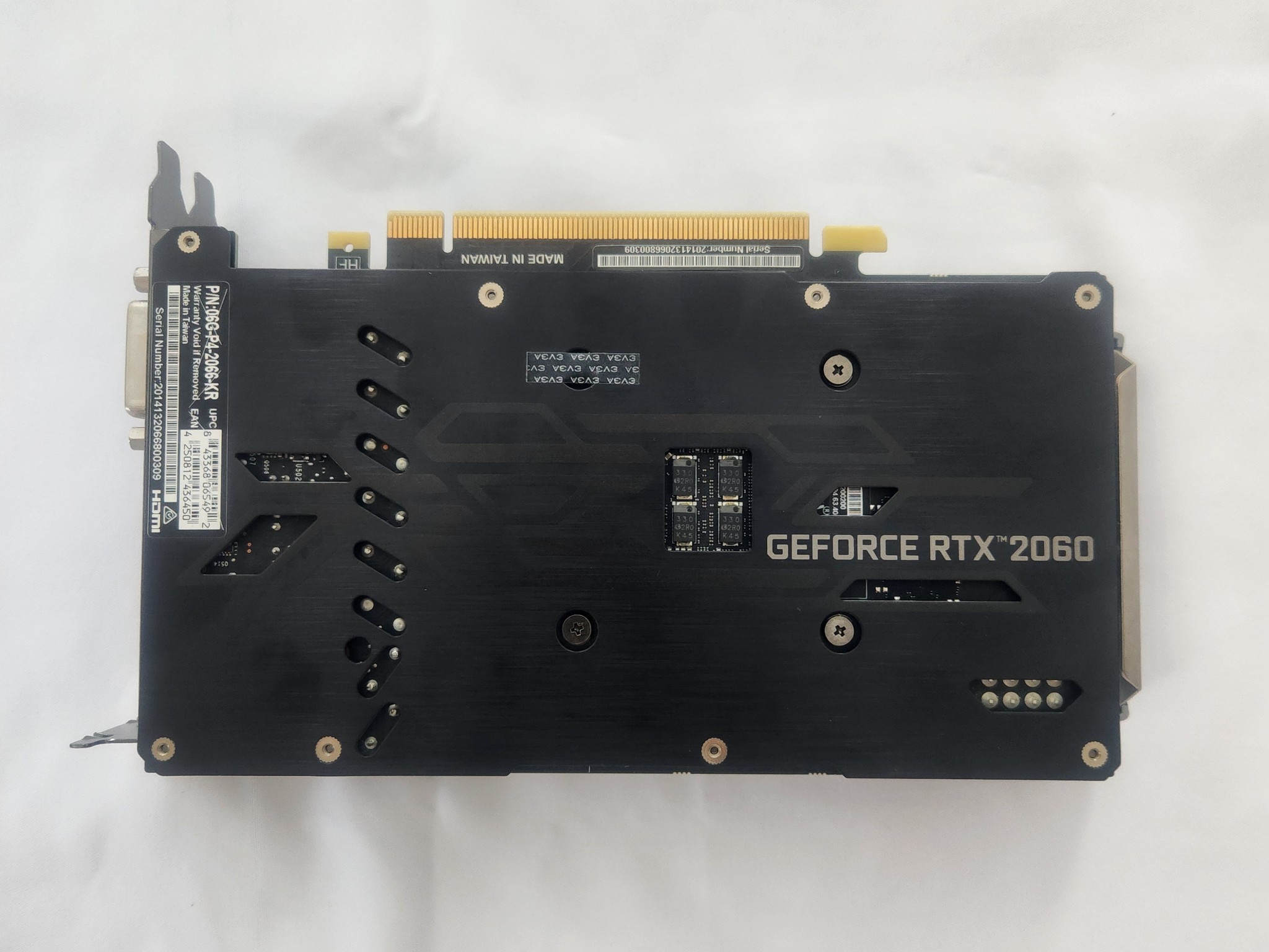 RTX 2060 6GB EVGA KO ULTRA GAMING GeForce Graphics Card