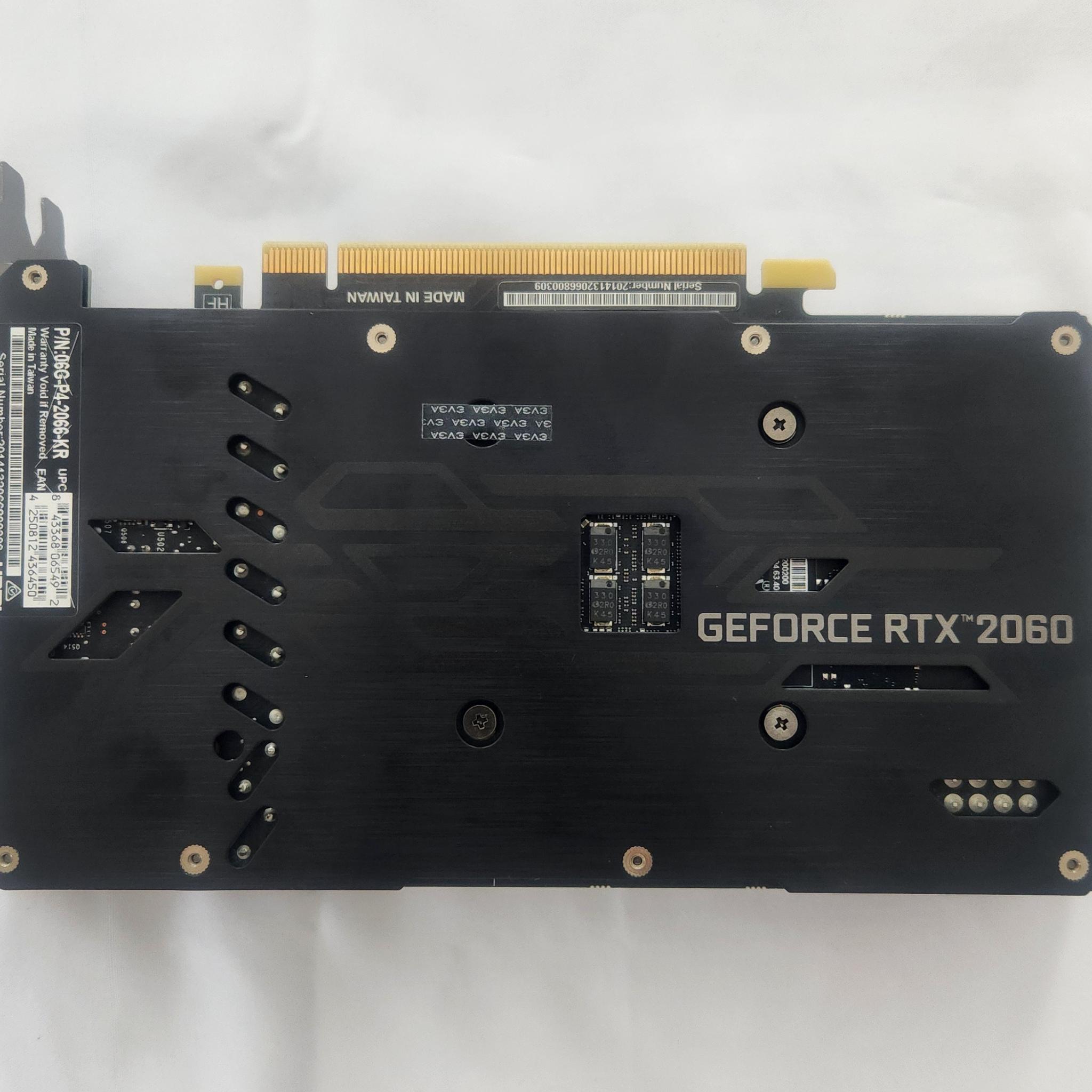 RTX 2060 6GB EVGA KO ULTRA GAMING GeForce Graphics Card
