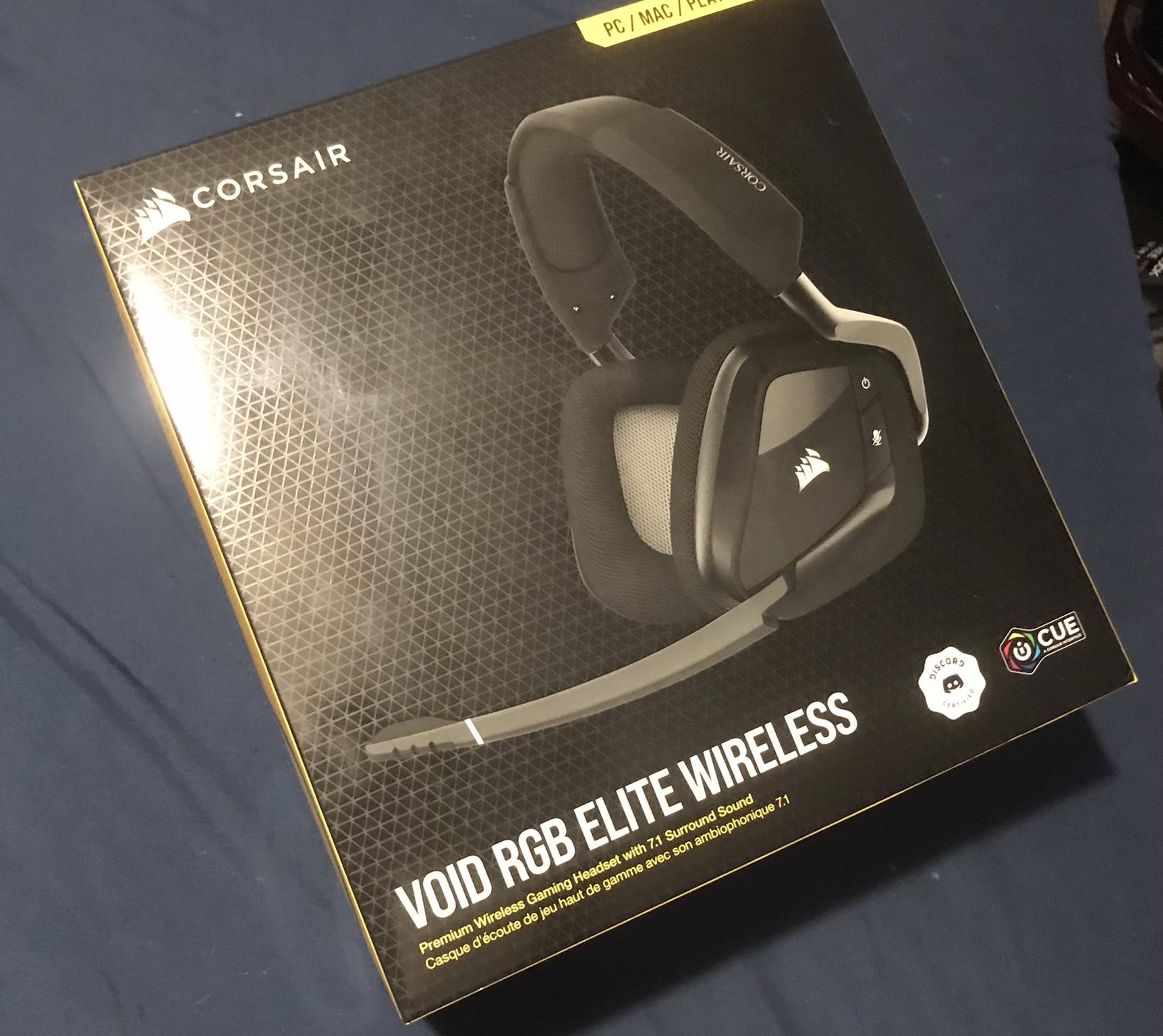 Corsair Void RGB Elite Wireless Headset