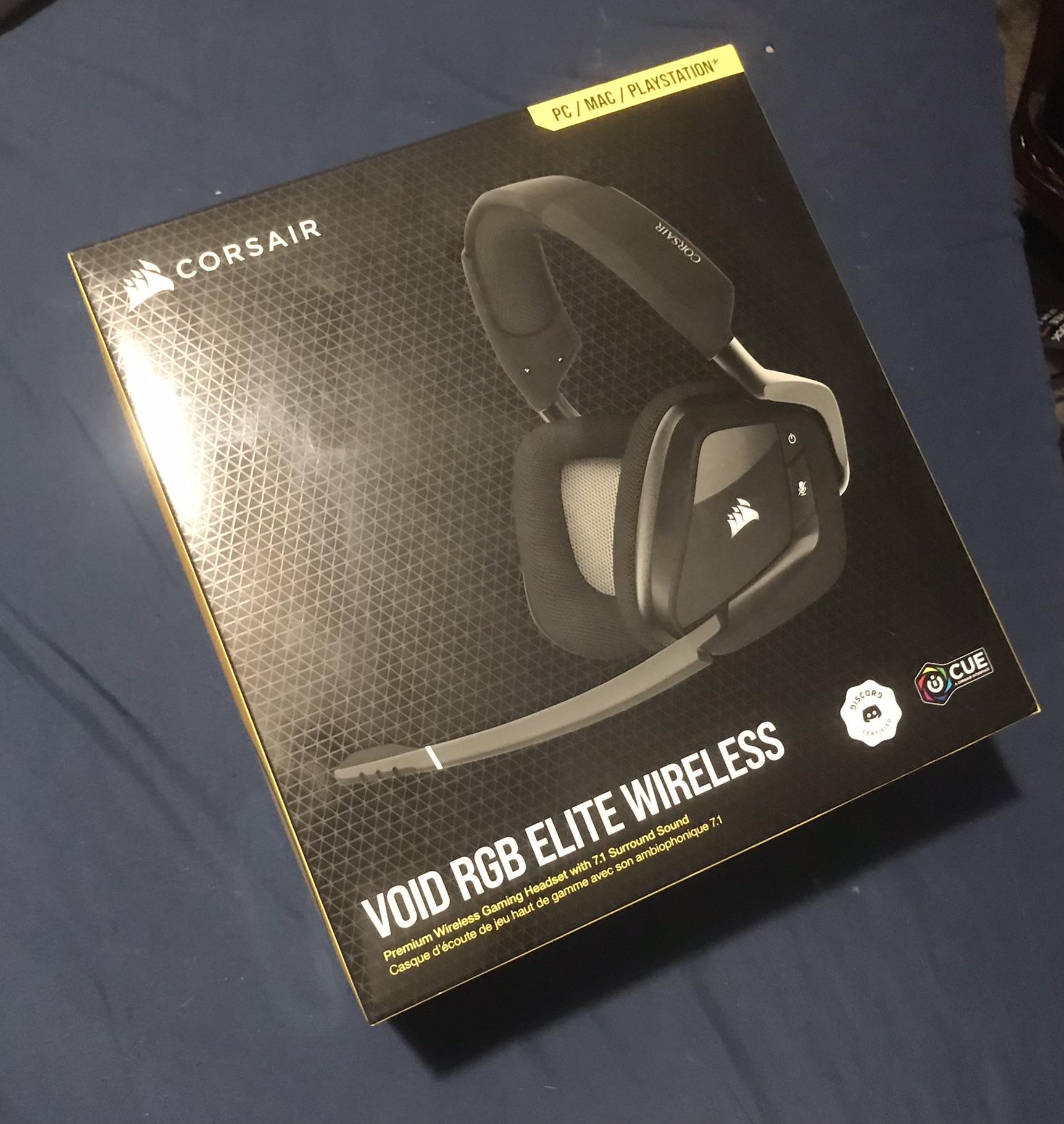 Corsair Void RGB Elite Wireless Headset