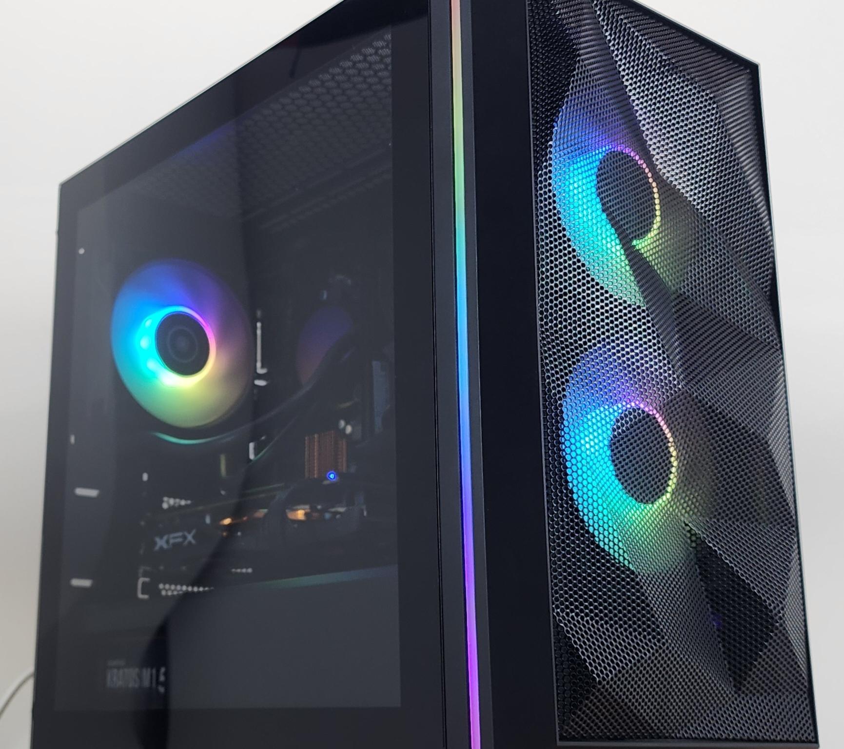Gaming PC i5-6500 16GB RAM 128GB SSD + 1TB HDD RX 580 8GB Windows 11 Computer