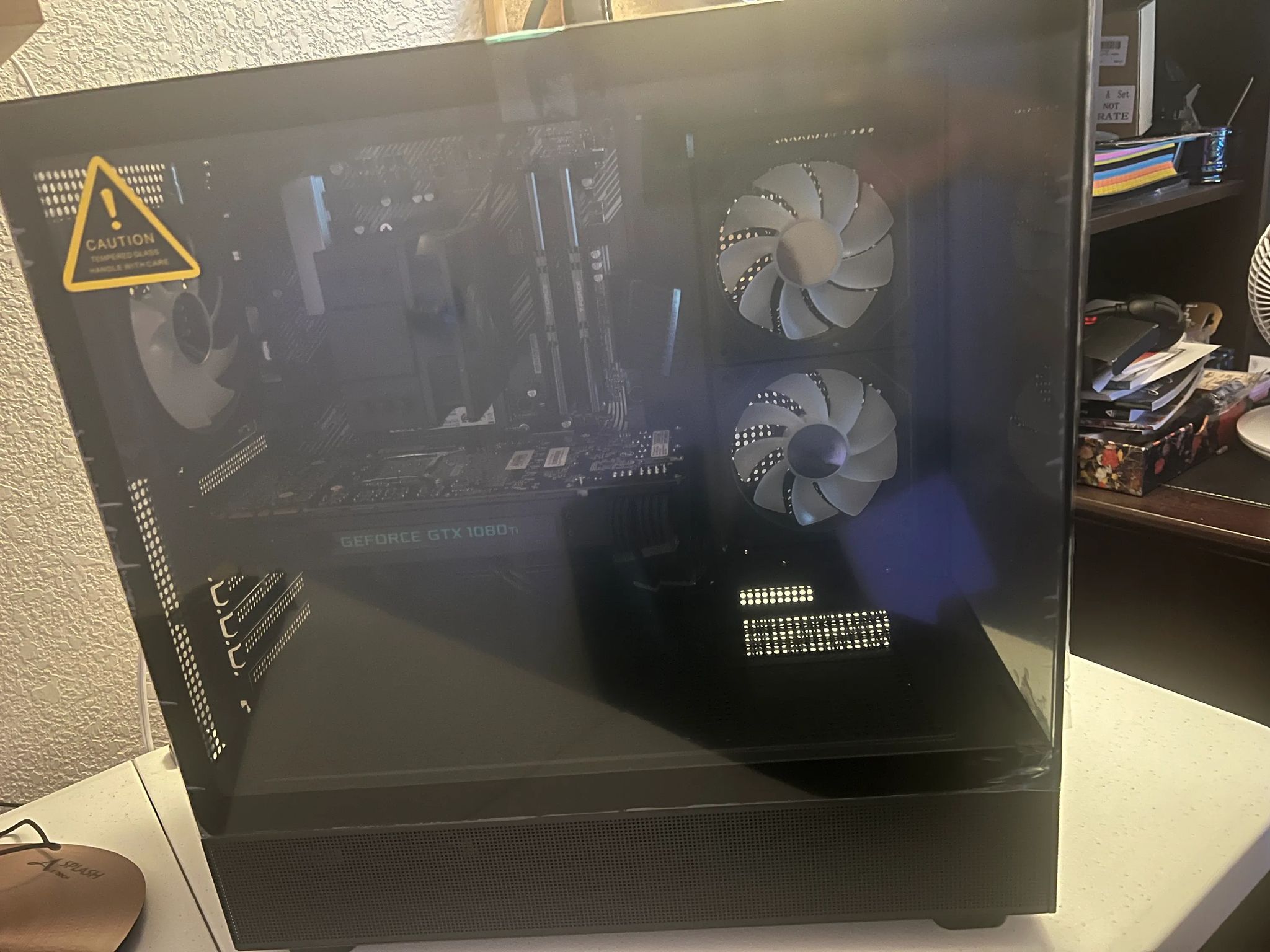 Geforce GTX 1080ti Custom Built Gaming PC with Ryzen 5 3600,1 TB M.2 SSD...