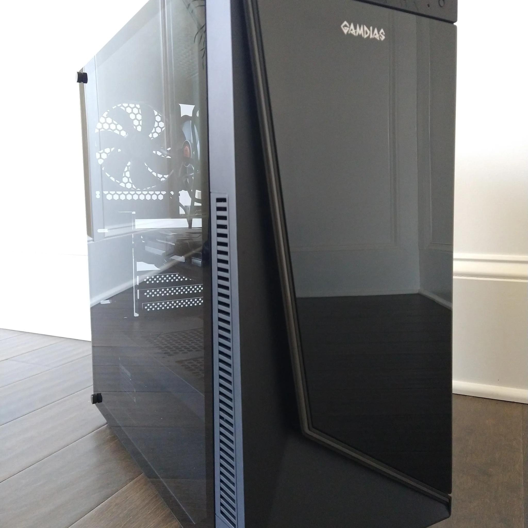 Gaming Desktop PC - RX 580 + Intel i5-3330 - 16GB RAM - 512GB SSD - Windows 10 - RGB Case