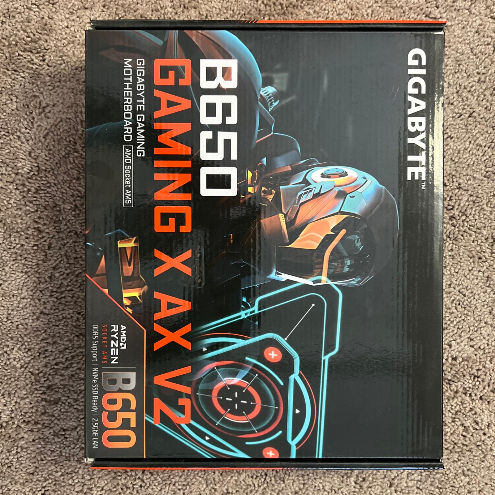 BNIB Gigabyte B650 X AX V2 AM5 motherboard