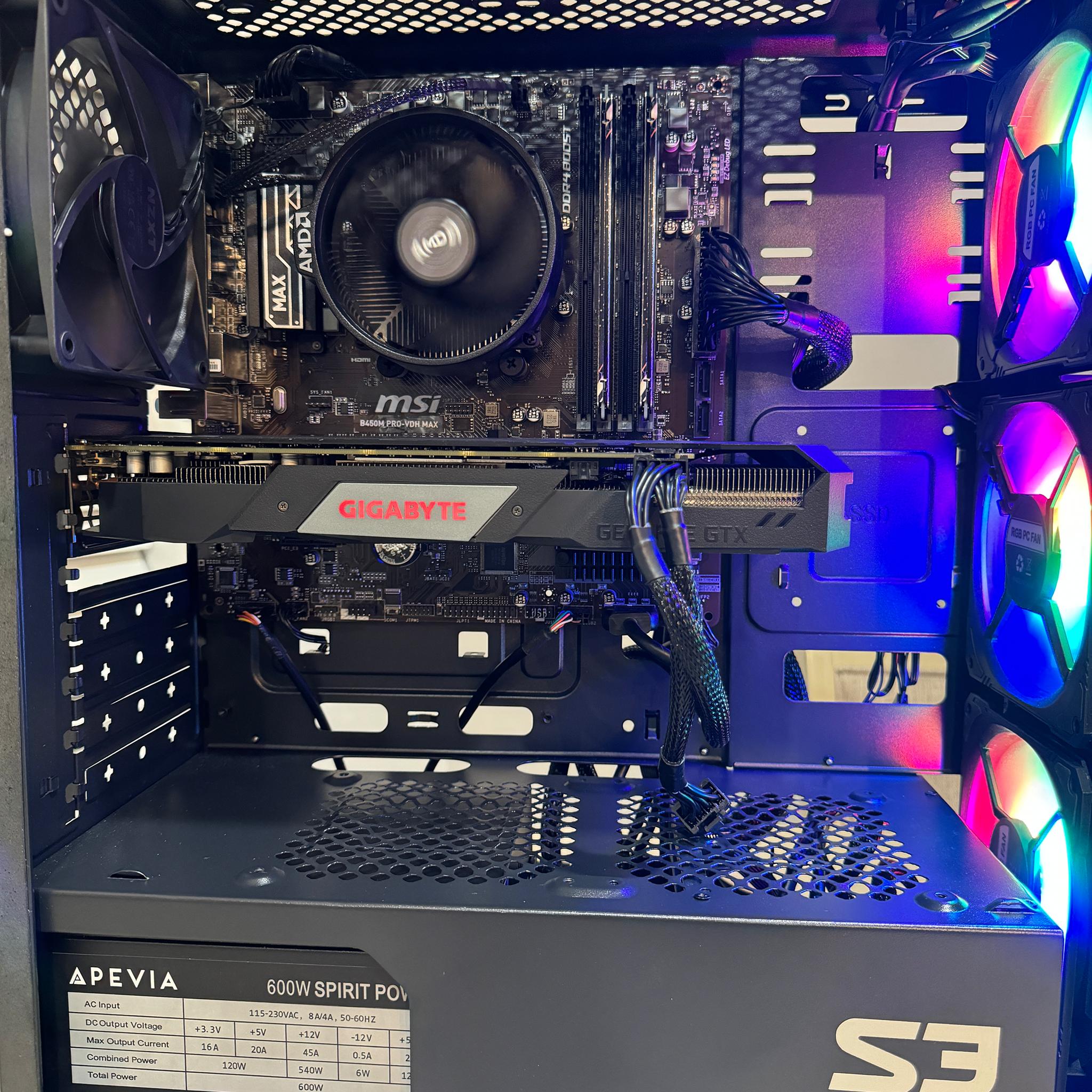 🔥Awesome performance pc🔥- Ryzen 5 / GeForce GTX 1660 Super OC/ 16 GB DDr4 / 1TB SSD