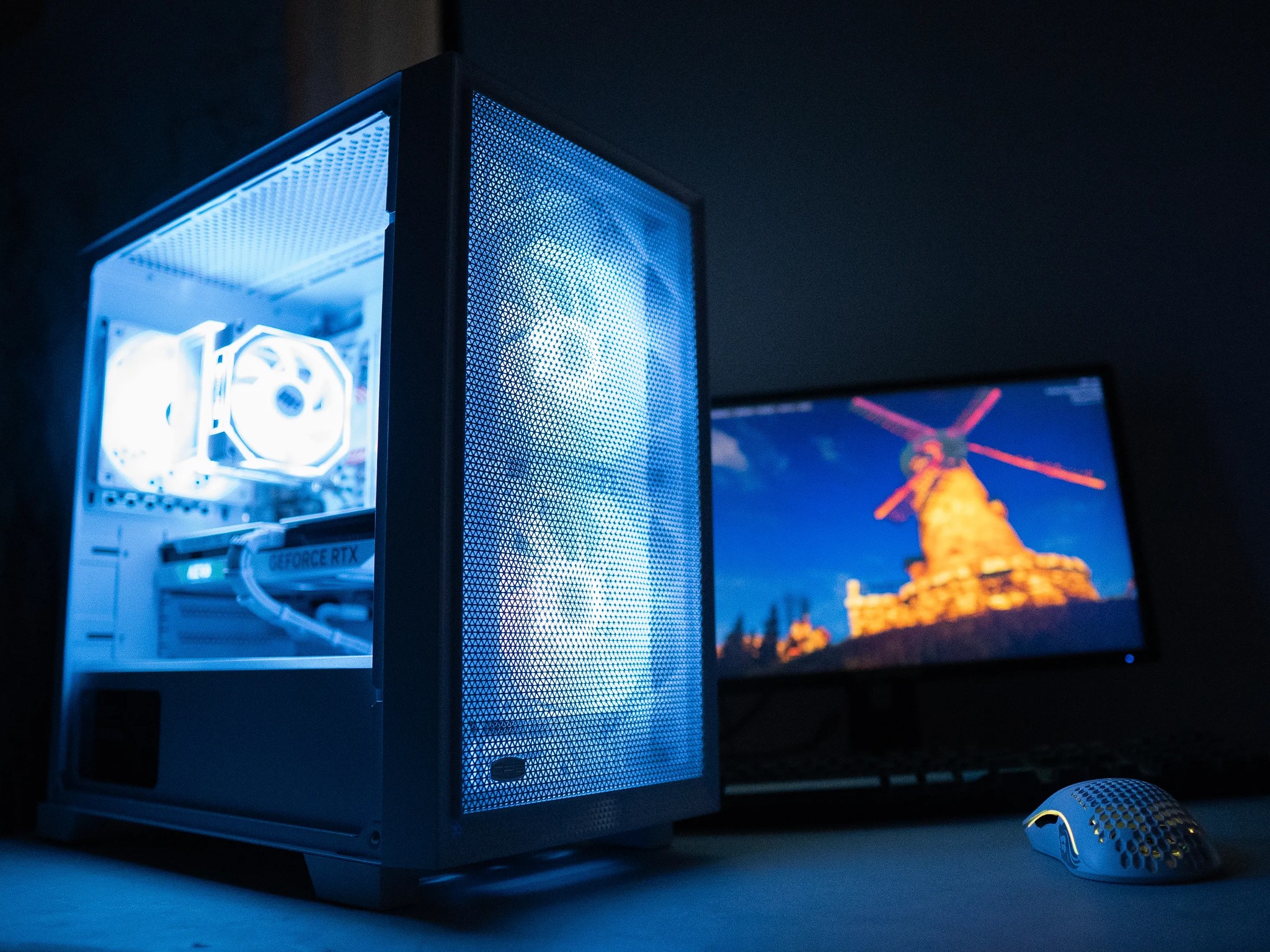 🌨🌨 | NVIDIA RTX 4060 | RYZEN 5 3600X | 16GB DDR4 RAM | 1TB NVME SSD | Arctic Snow 2.0