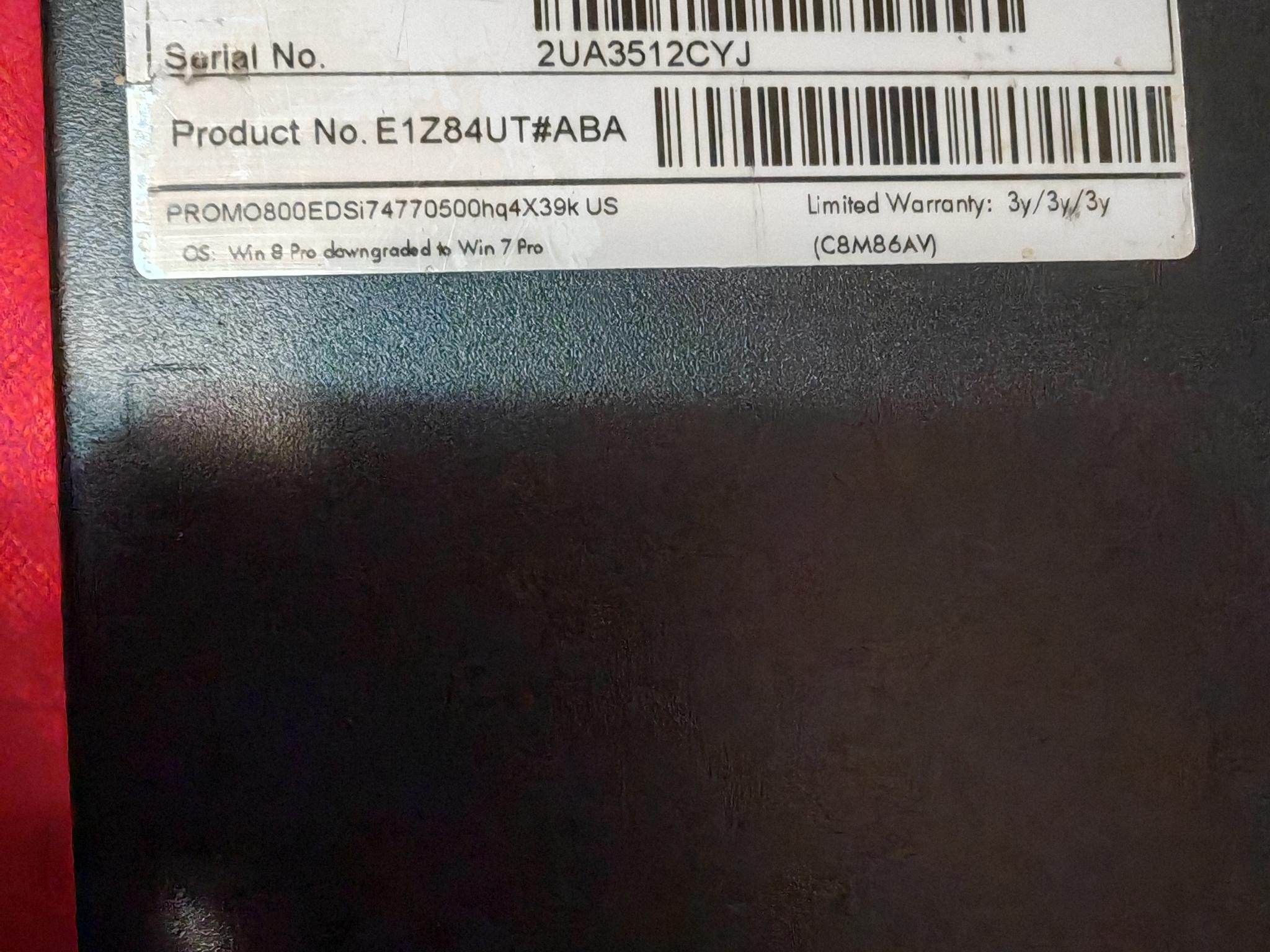 2013 HP elite desk 800 G1 SFF office PC