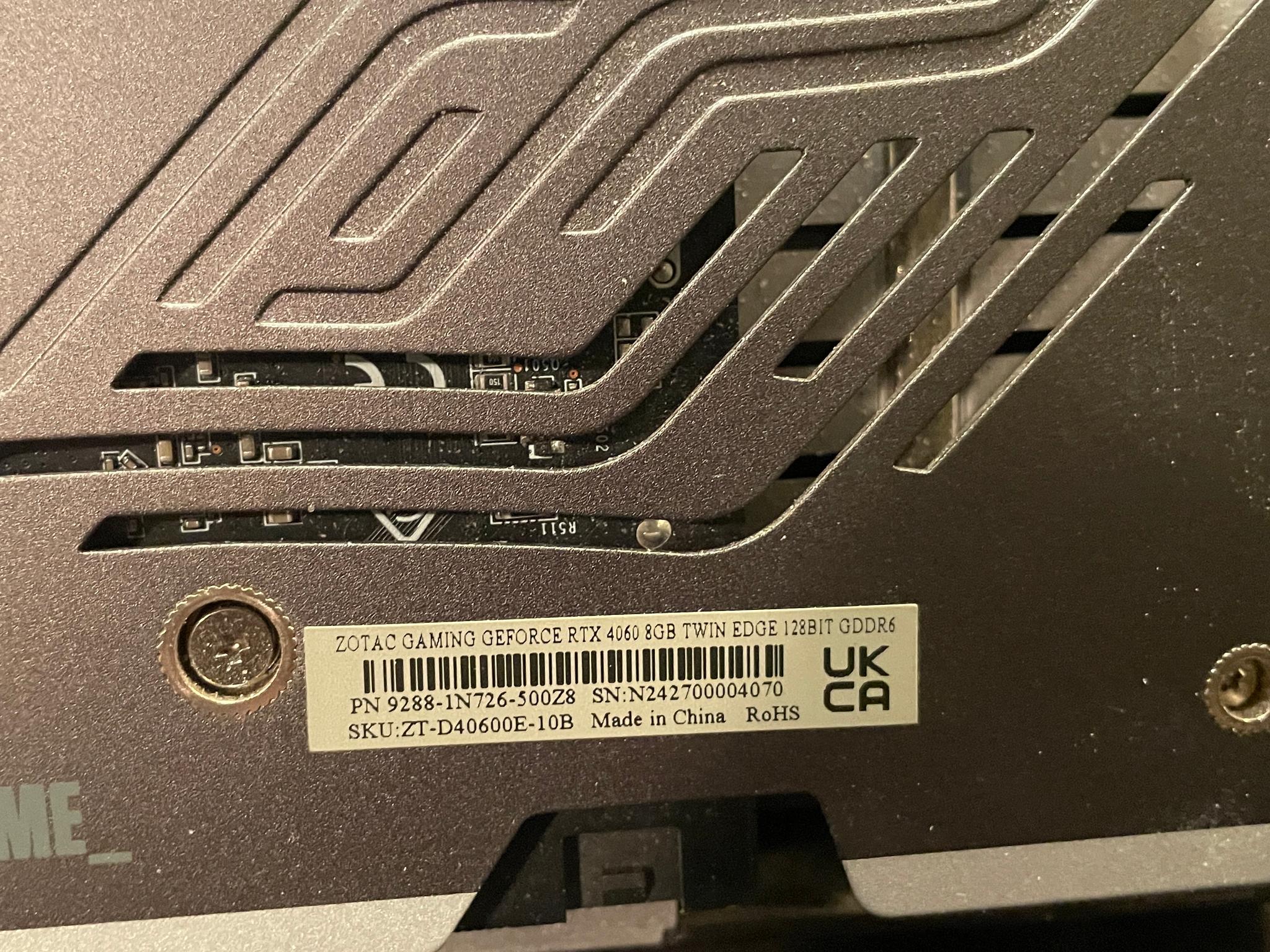 ZOTAC GAMING Twin Edge OC GeForce RTX 4060 - Image 5