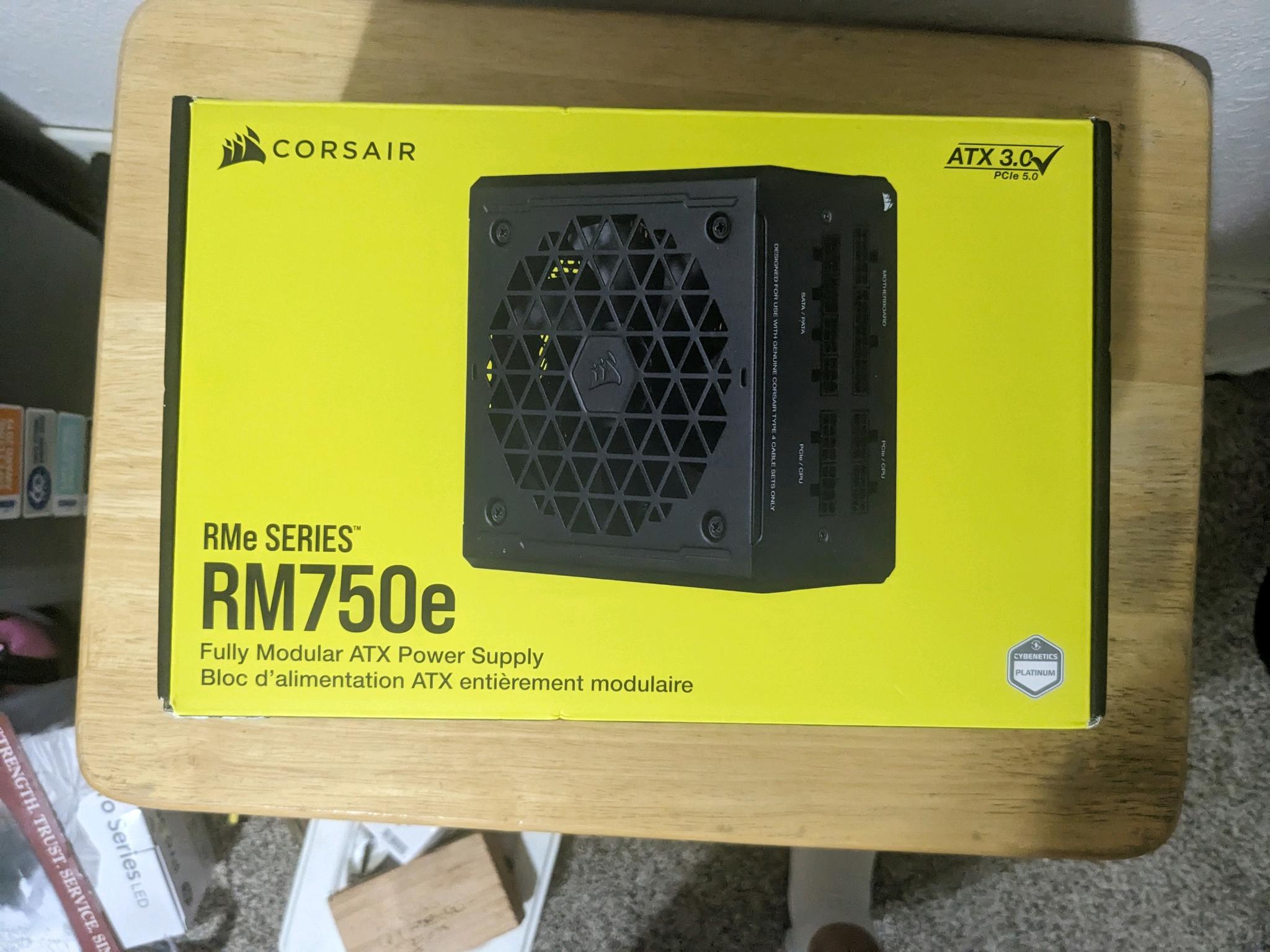 RM 750e 750 Watt Power Supply