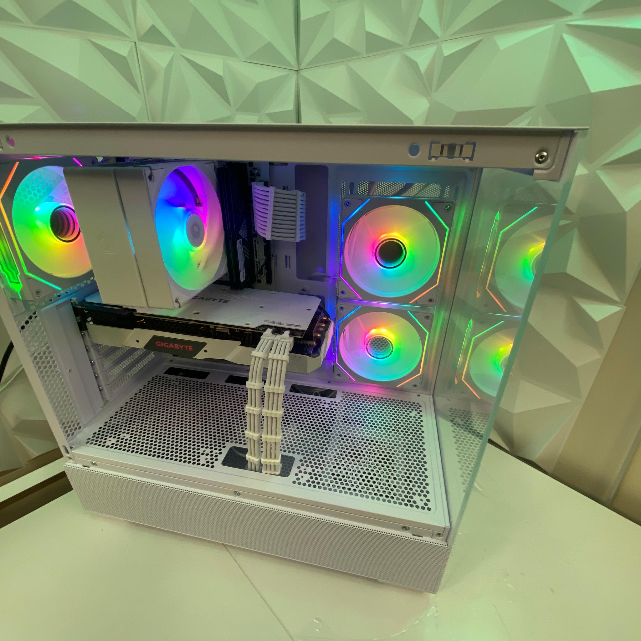 🎅🎅 White Elite Build – Ryzen 7 2700X + RTX 2070 Super 8GB | 1080p/1440p High FPS Ready