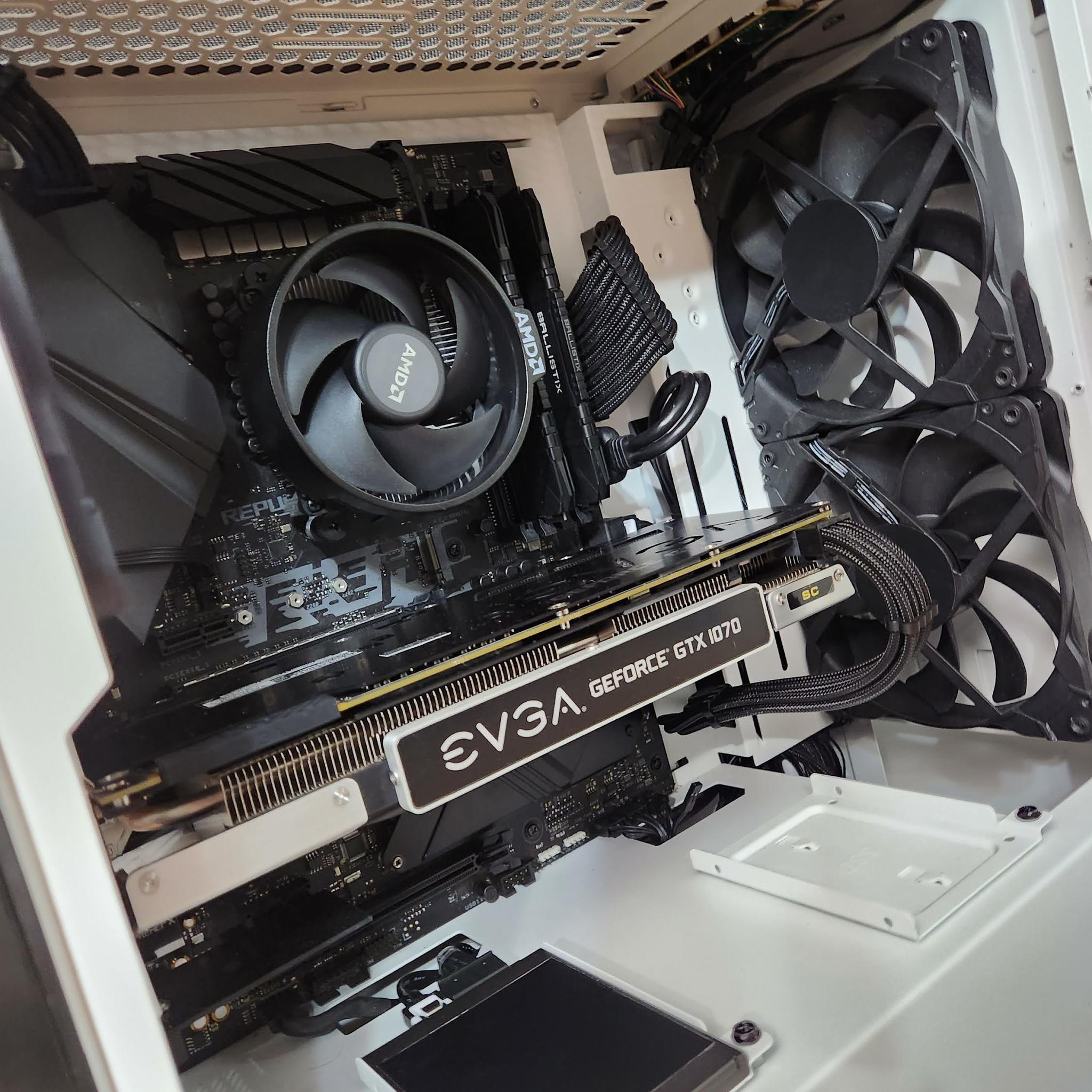 Custom Gaming PC-GTX 1070 R5 1400  512GB SSD 16GB RAM