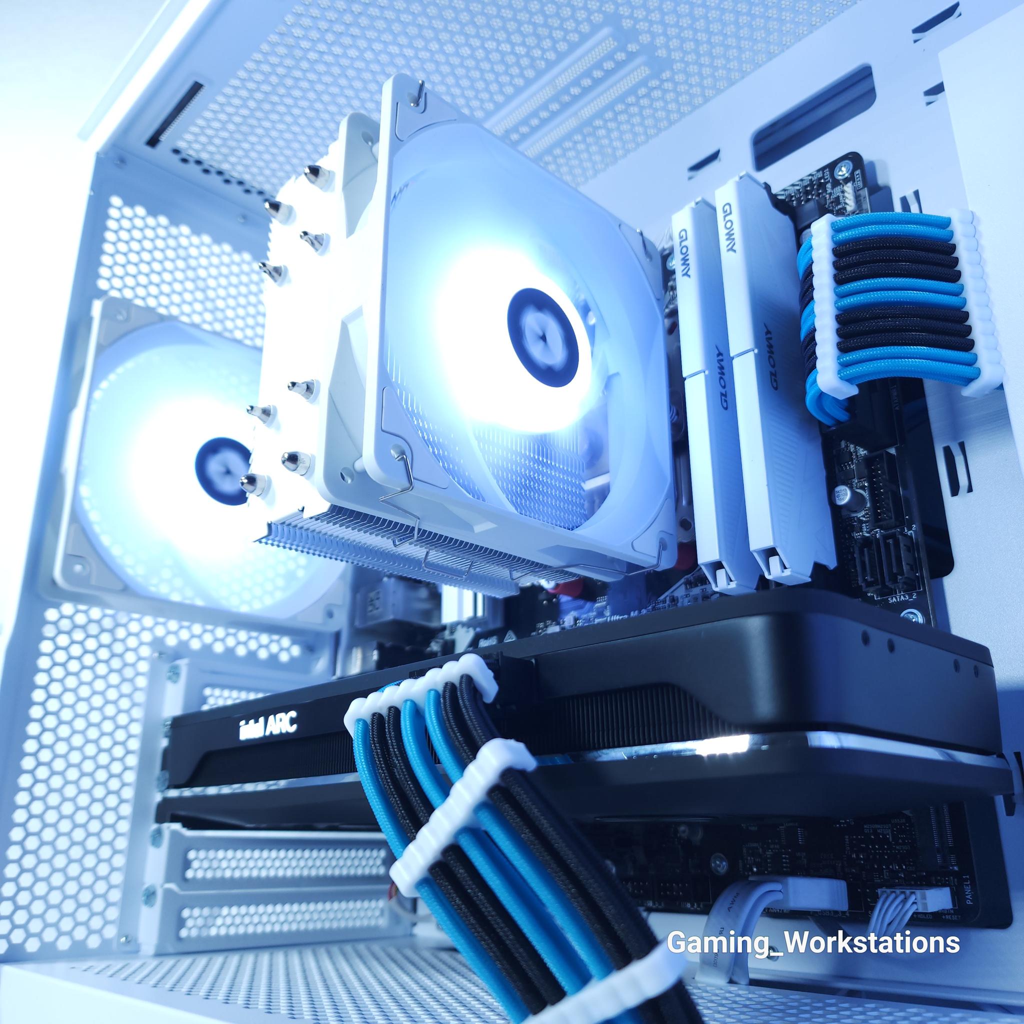 🤍🤍1080p Gaming | ARC A750 | Ryzen 5 5500 | 32GB 3200MHz | 1TB NVMe SSD